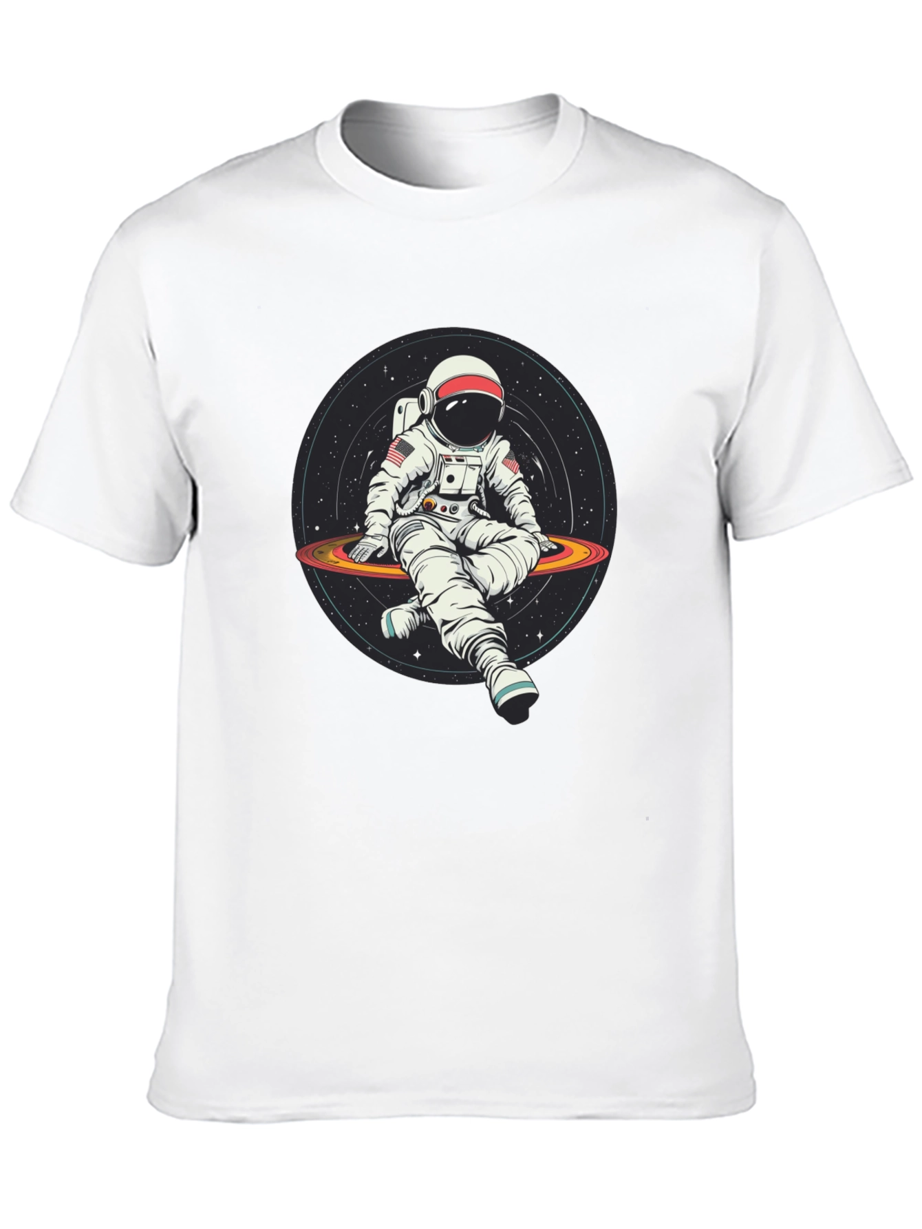 Astronaut Galaxy T-Shirt - Space Explorer Tee
