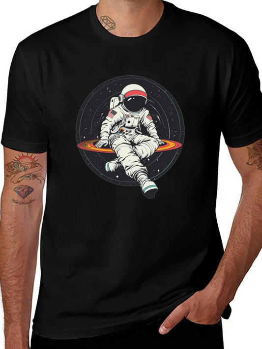 Astronaut Galaxy T-Shirt - Space Explorer Tee