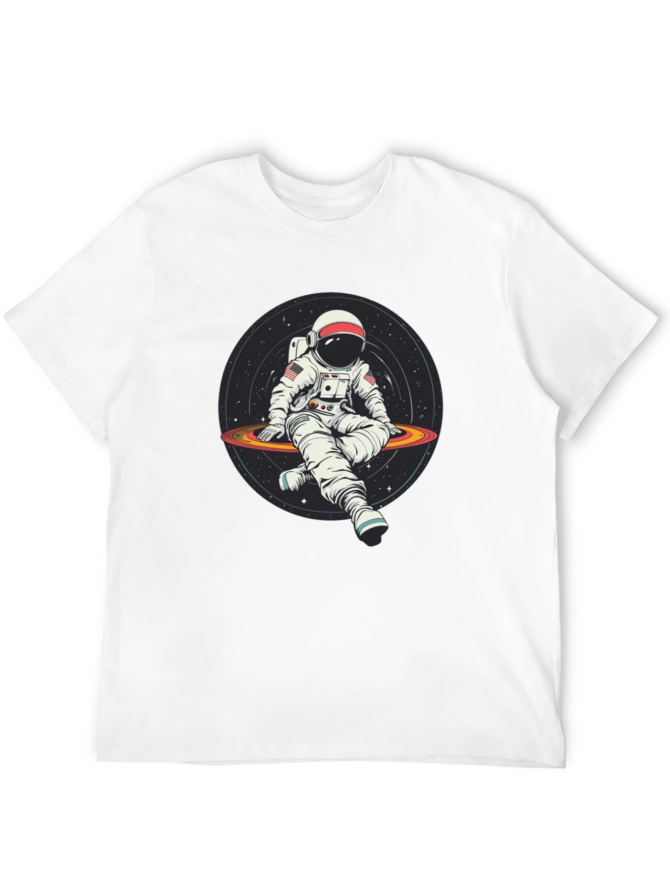 Astronaut Galaxy T-Shirt - Space Explorer Tee
