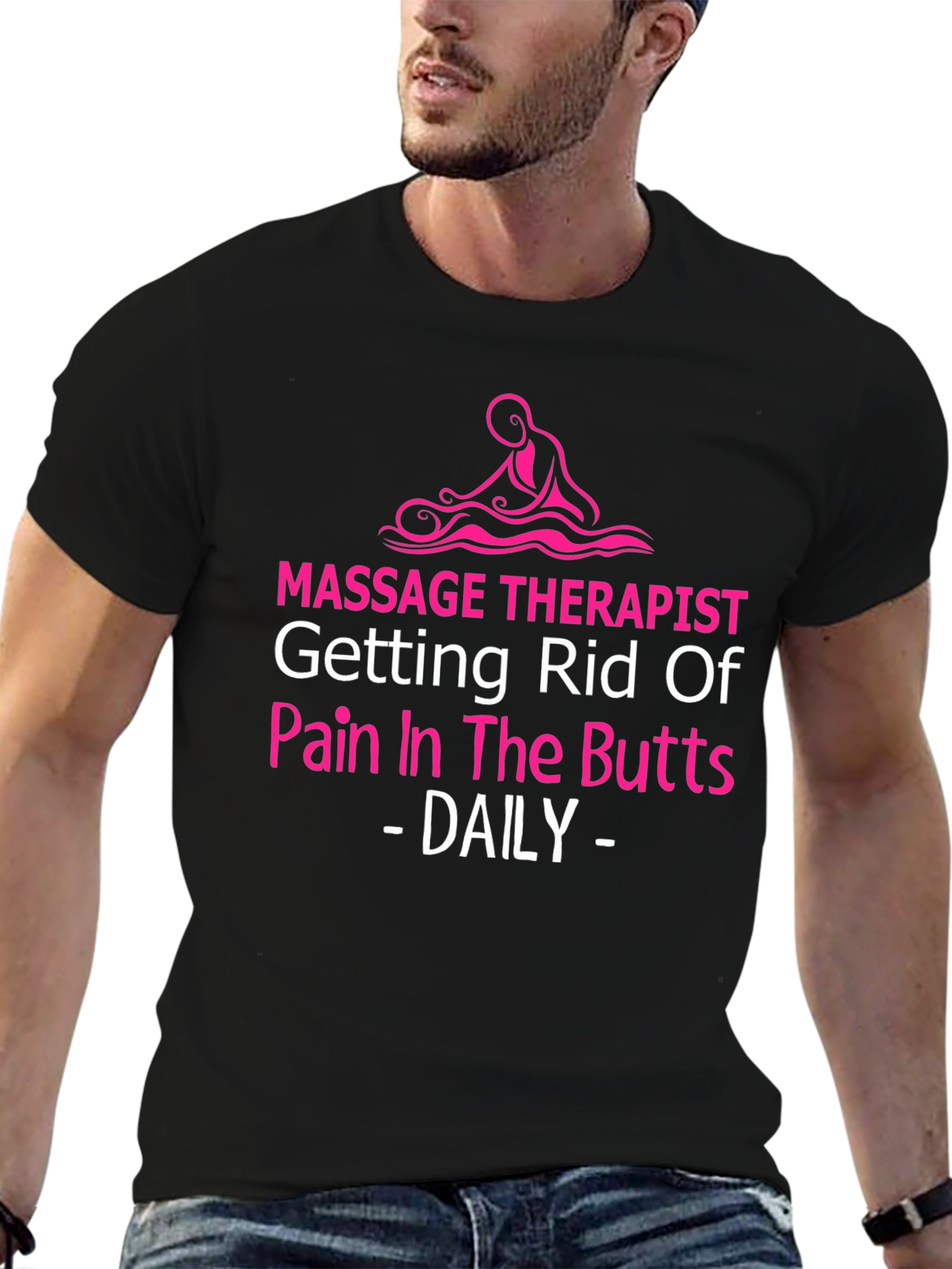 Massage Therapist Funny Graphic Tee