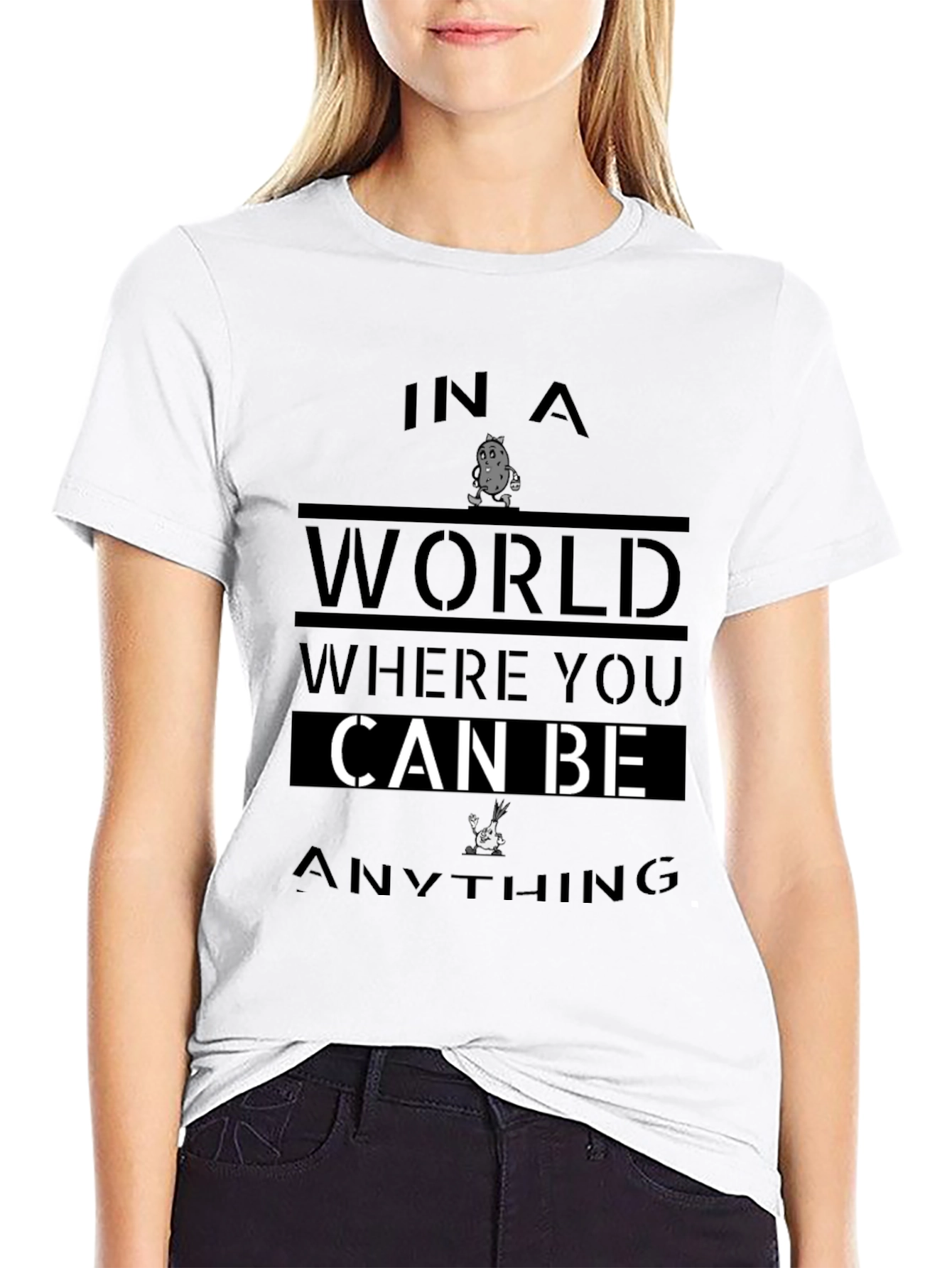Be a Potato T-Shirt: Unique Graphic Tee