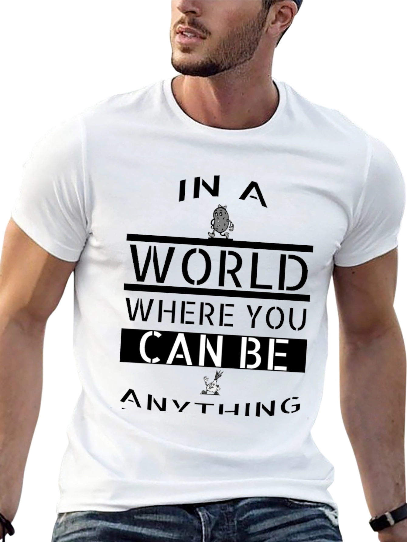Be a Potato T-Shirt: Unique Graphic Tee