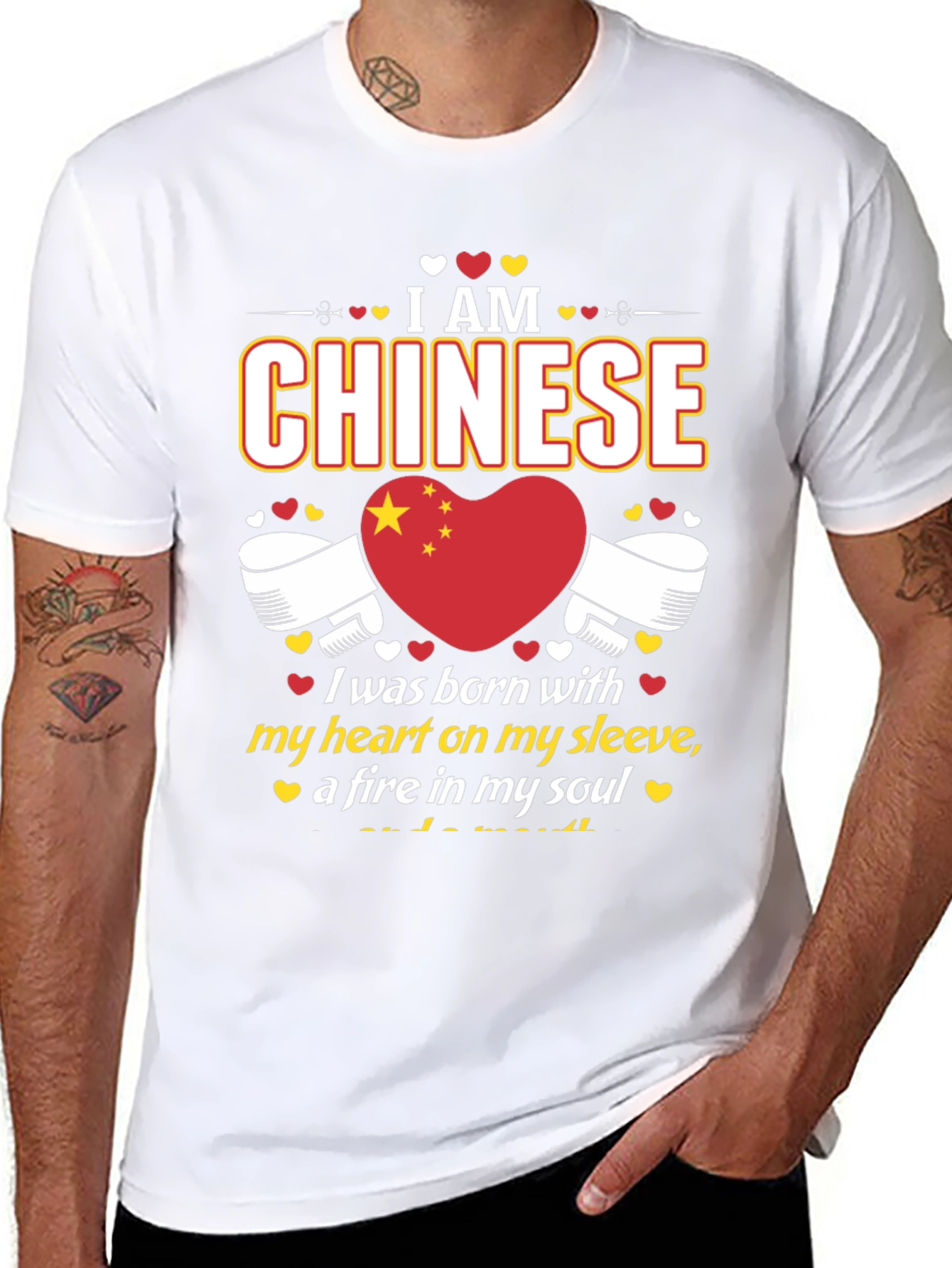 I am Chinese Patriotic T-Shirt