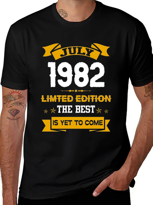 July 1982 Limited Edition Best T-Shirt