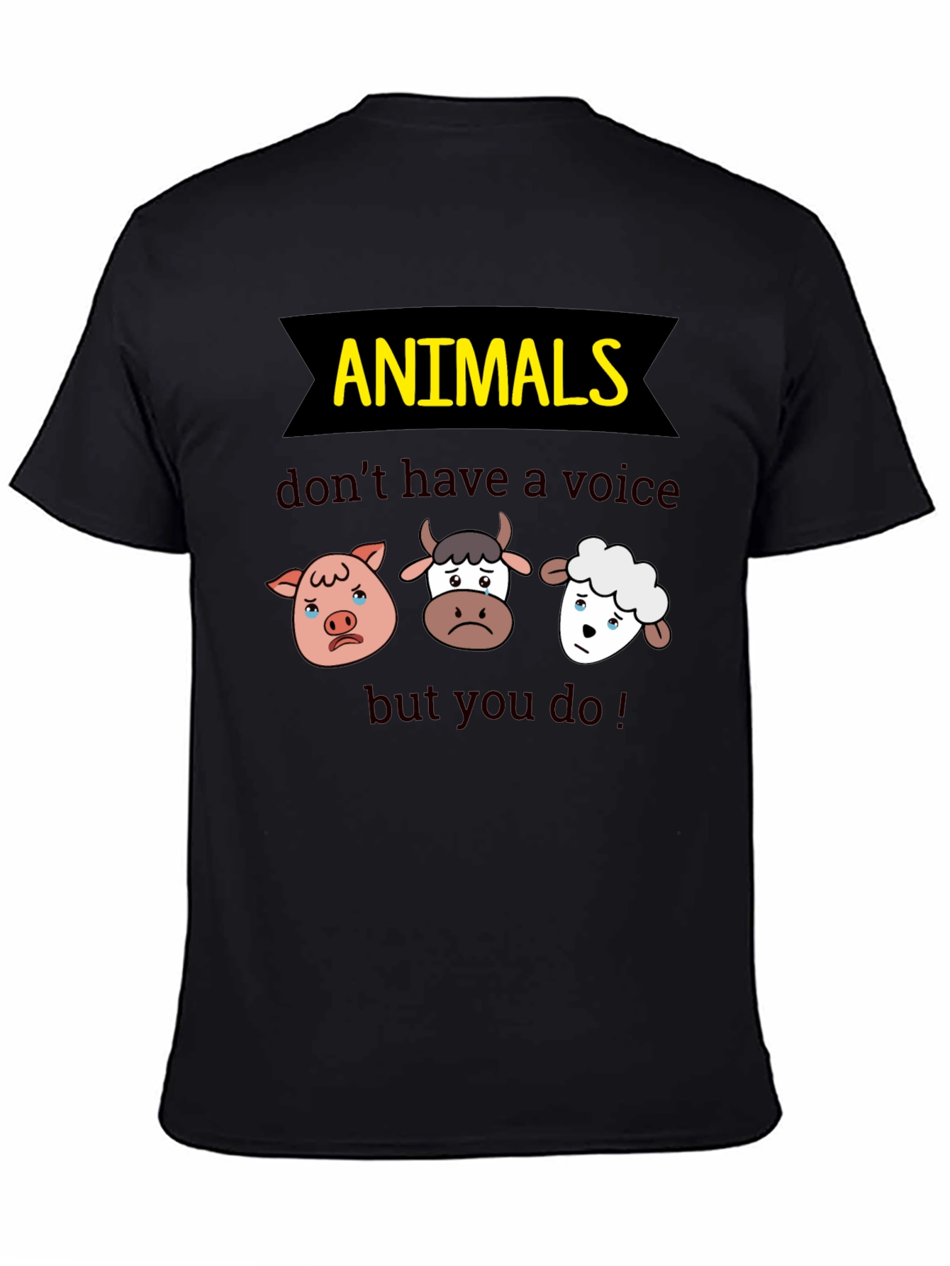 Animals Dont Have A Voice Tee