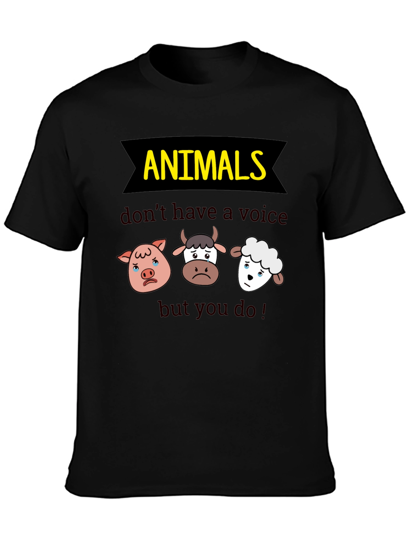 Animals Dont Have A Voice Tee