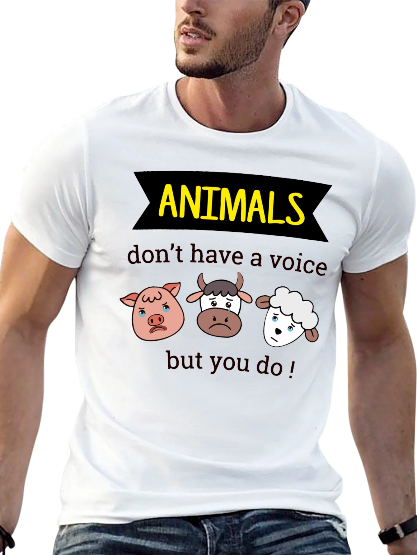 Animals Dont Have A Voice Tee