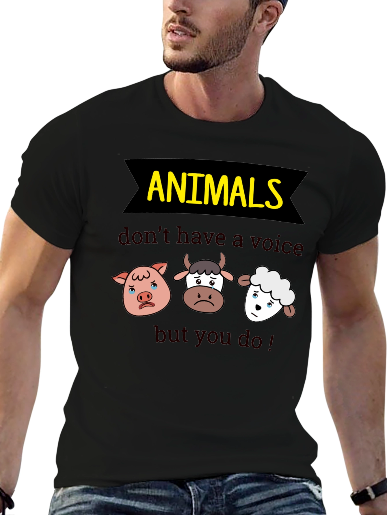 Animals Dont Have A Voice Tee