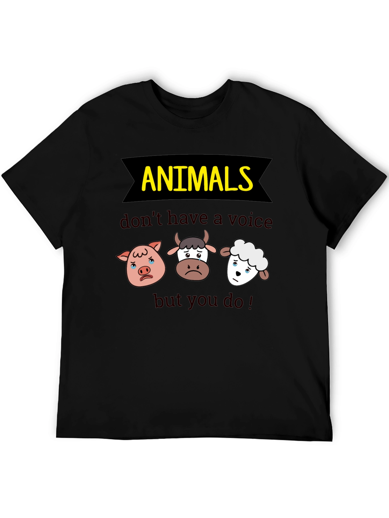 Animals Dont Have A Voice Tee