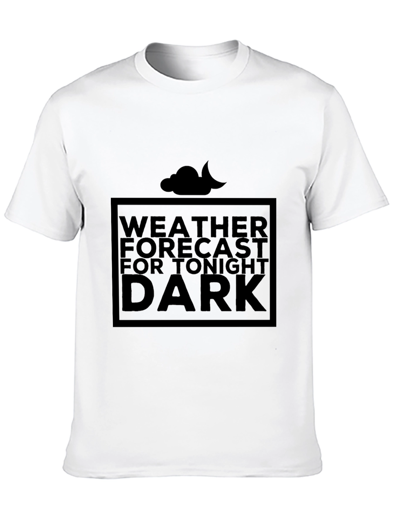 Dark Weather Forecast Graphic Tee