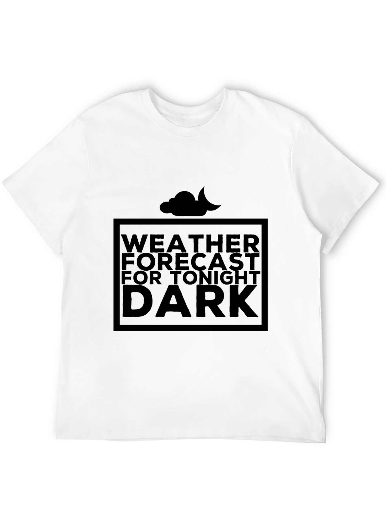 Dark Weather Forecast Graphic Tee