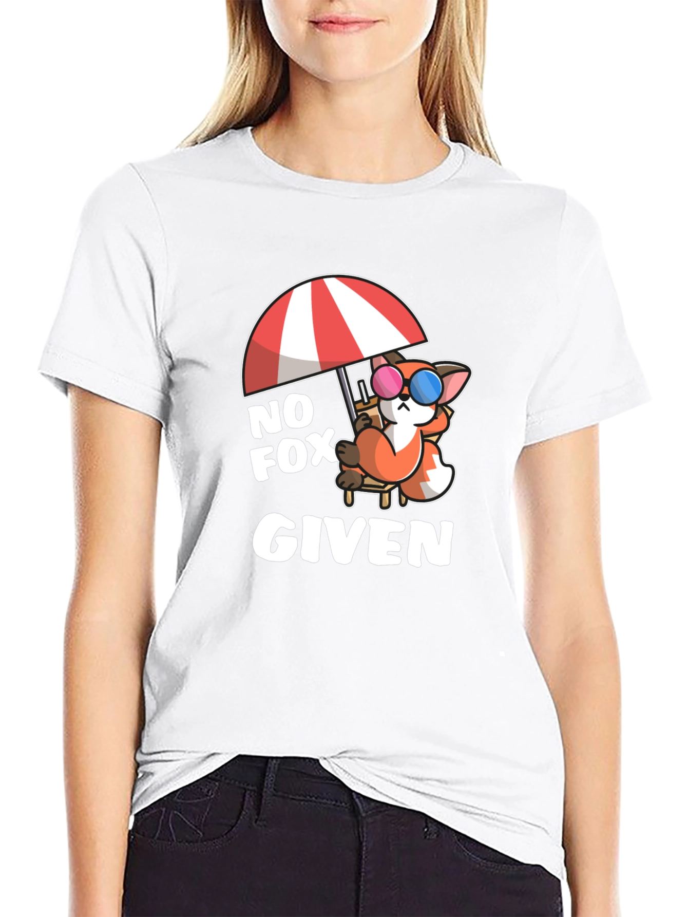 No Fox Given T-Shirt - Relaxed Summer Style