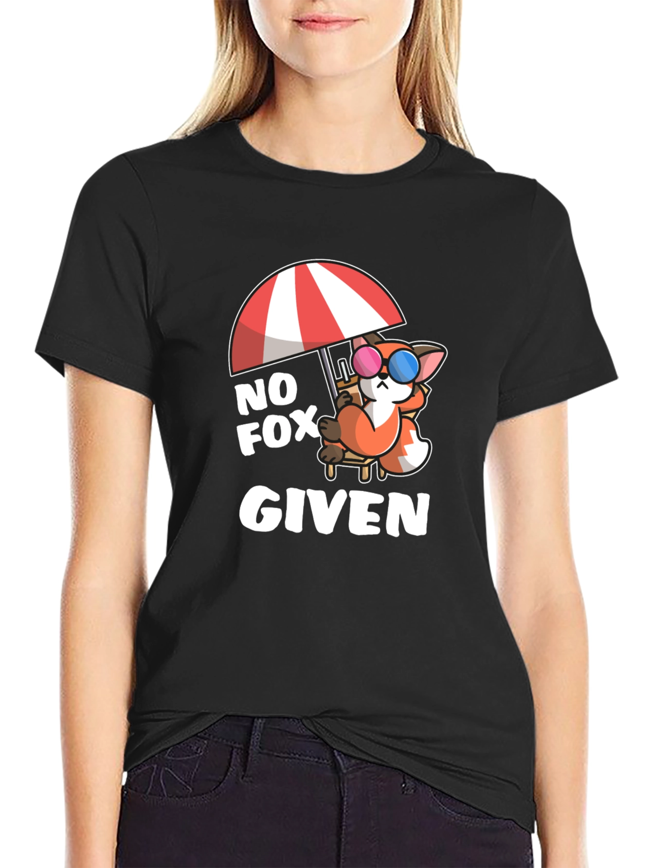 No Fox Given T-Shirt - Relaxed Summer Style