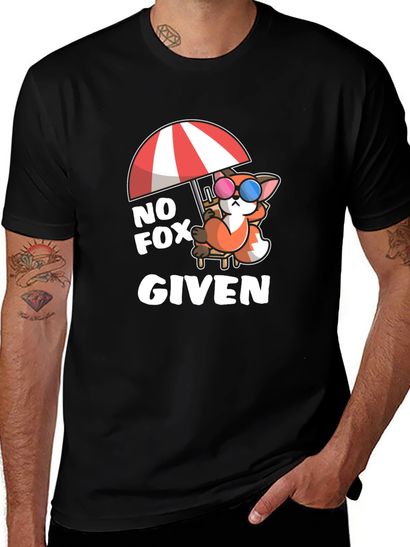 No Fox Given T-Shirt - Relaxed Summer Style