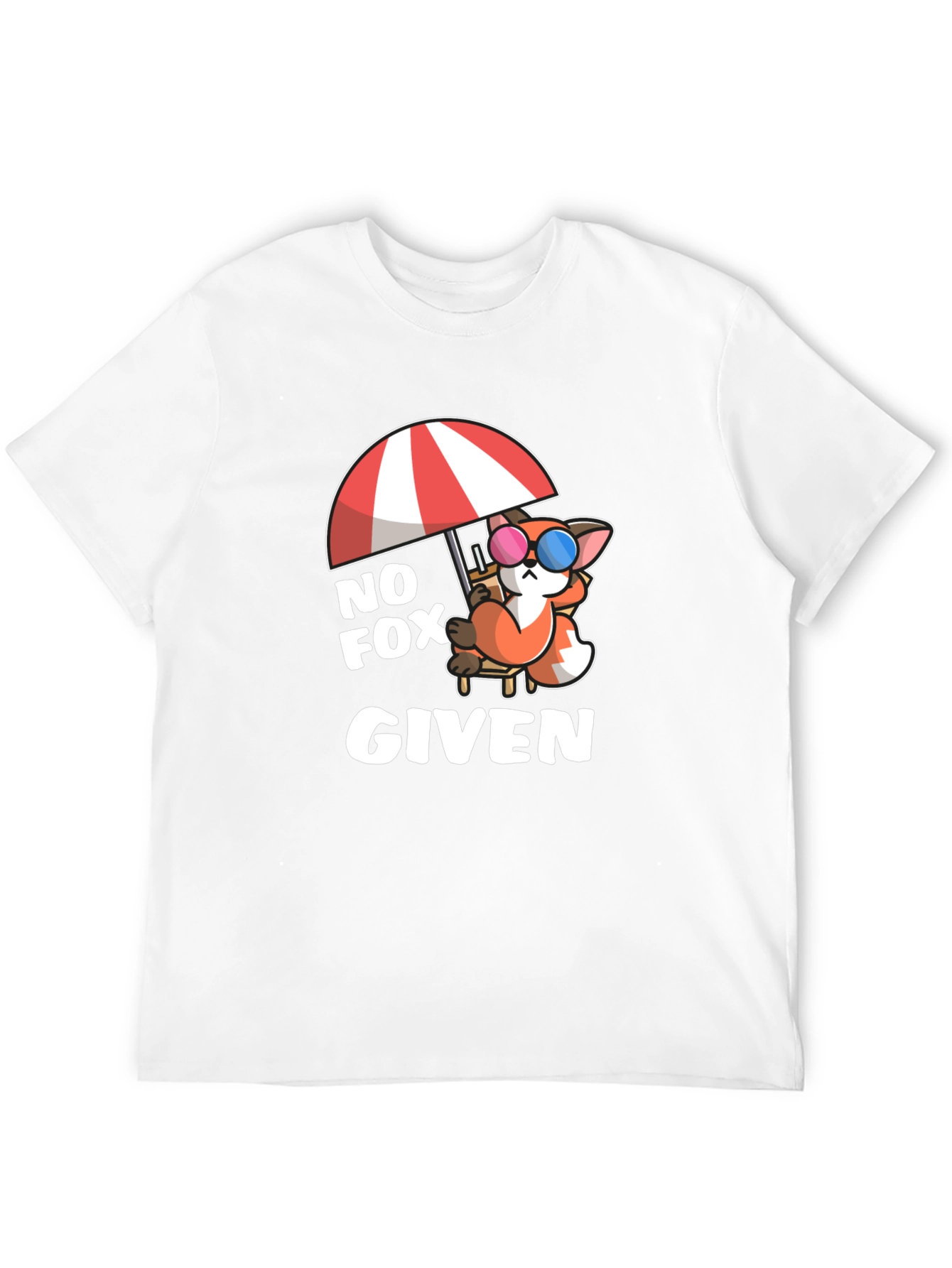 No Fox Given T-Shirt - Relaxed Summer Style
