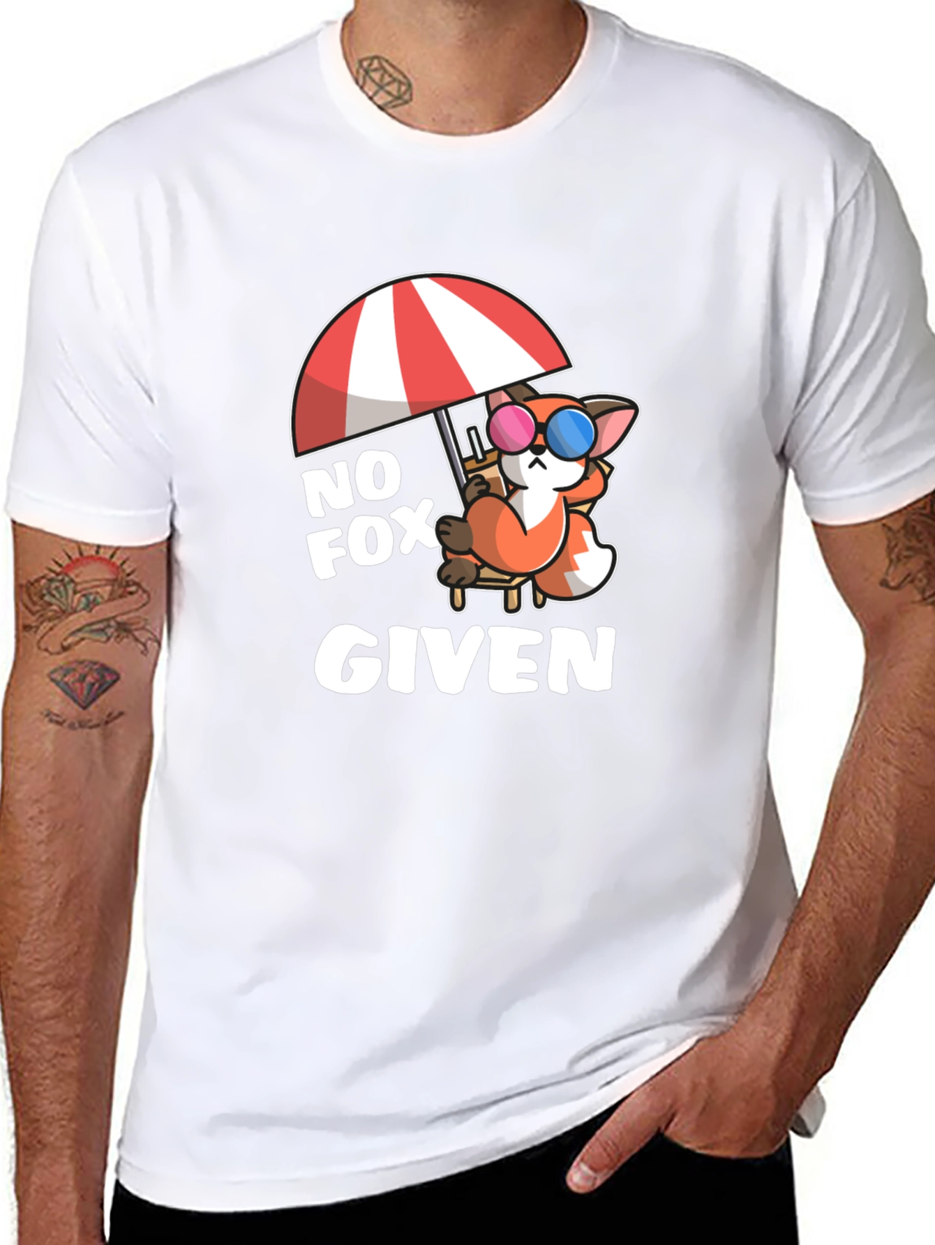 No Fox Given T-Shirt - Relaxed Summer Style