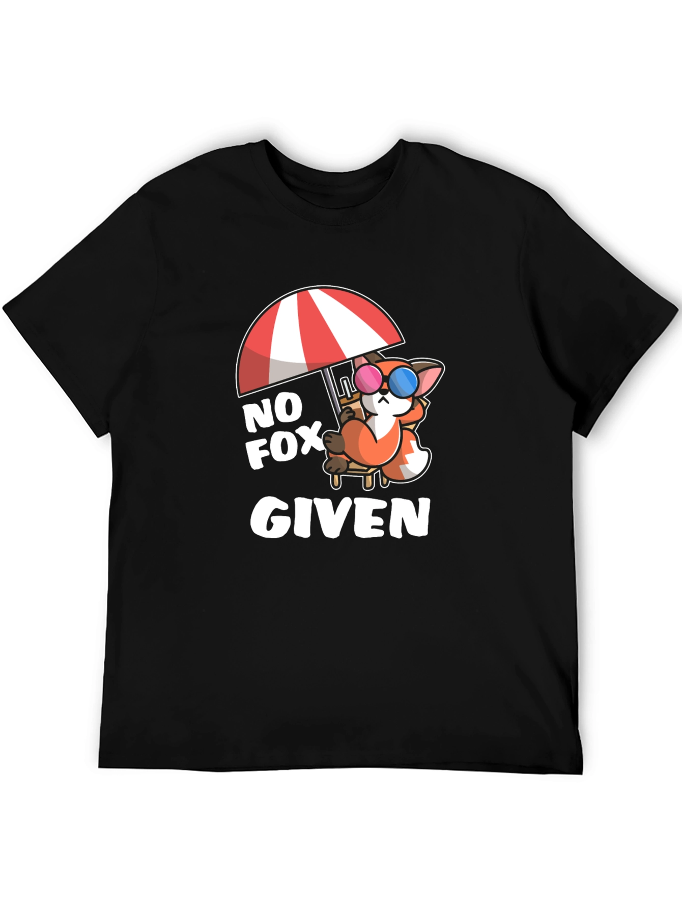 No Fox Given T-Shirt - Relaxed Summer Style