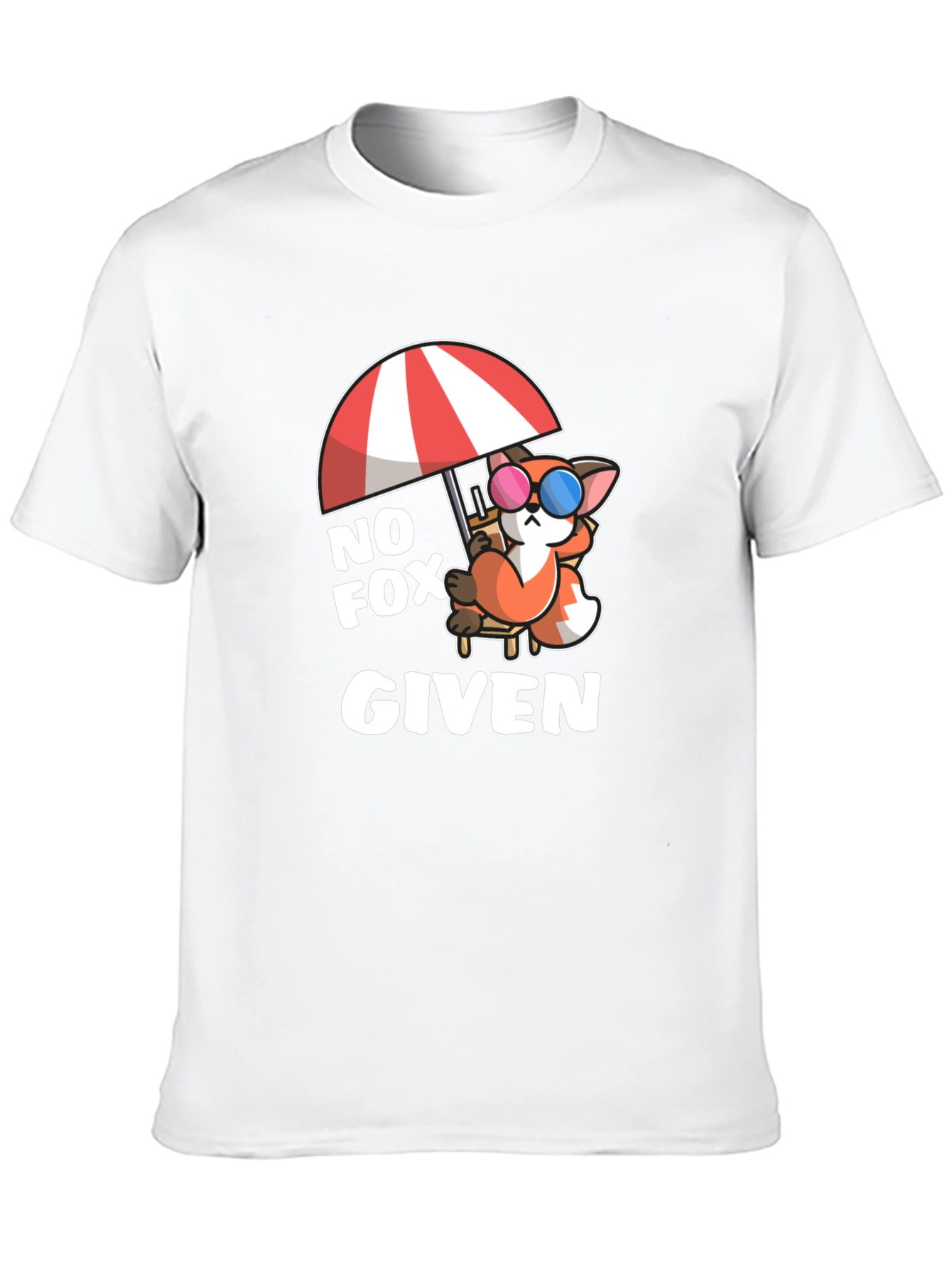 No Fox Given T-Shirt - Relaxed Summer Style