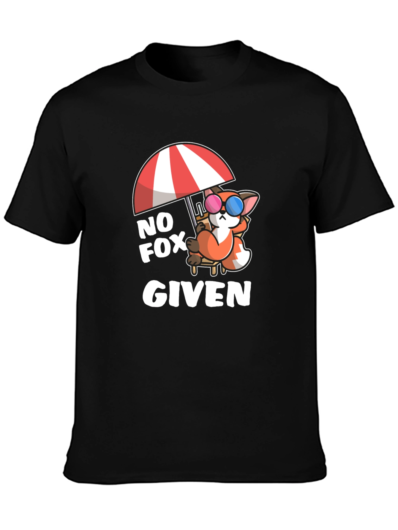 No Fox Given T-Shirt - Relaxed Summer Style