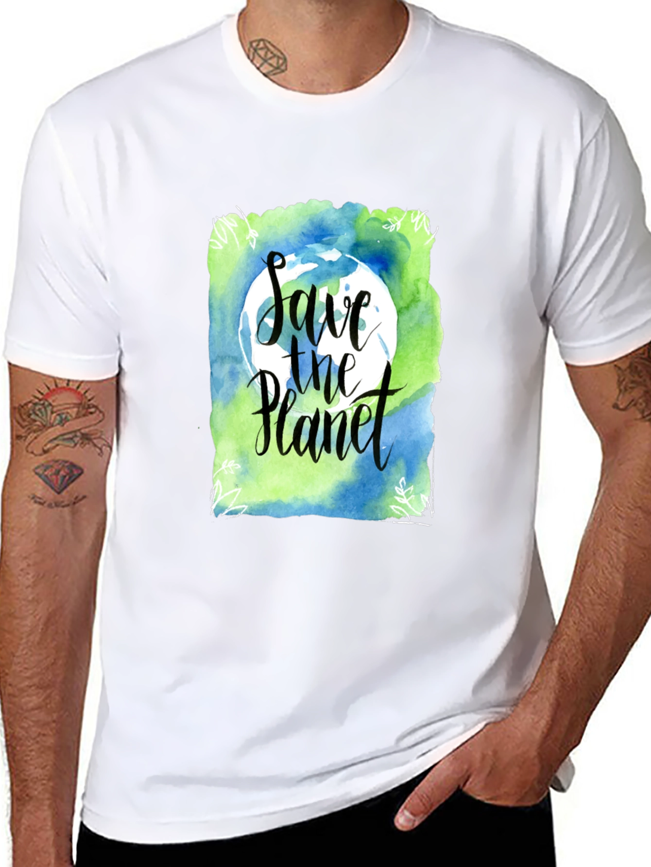Save the Planet Graphic T-Shirt