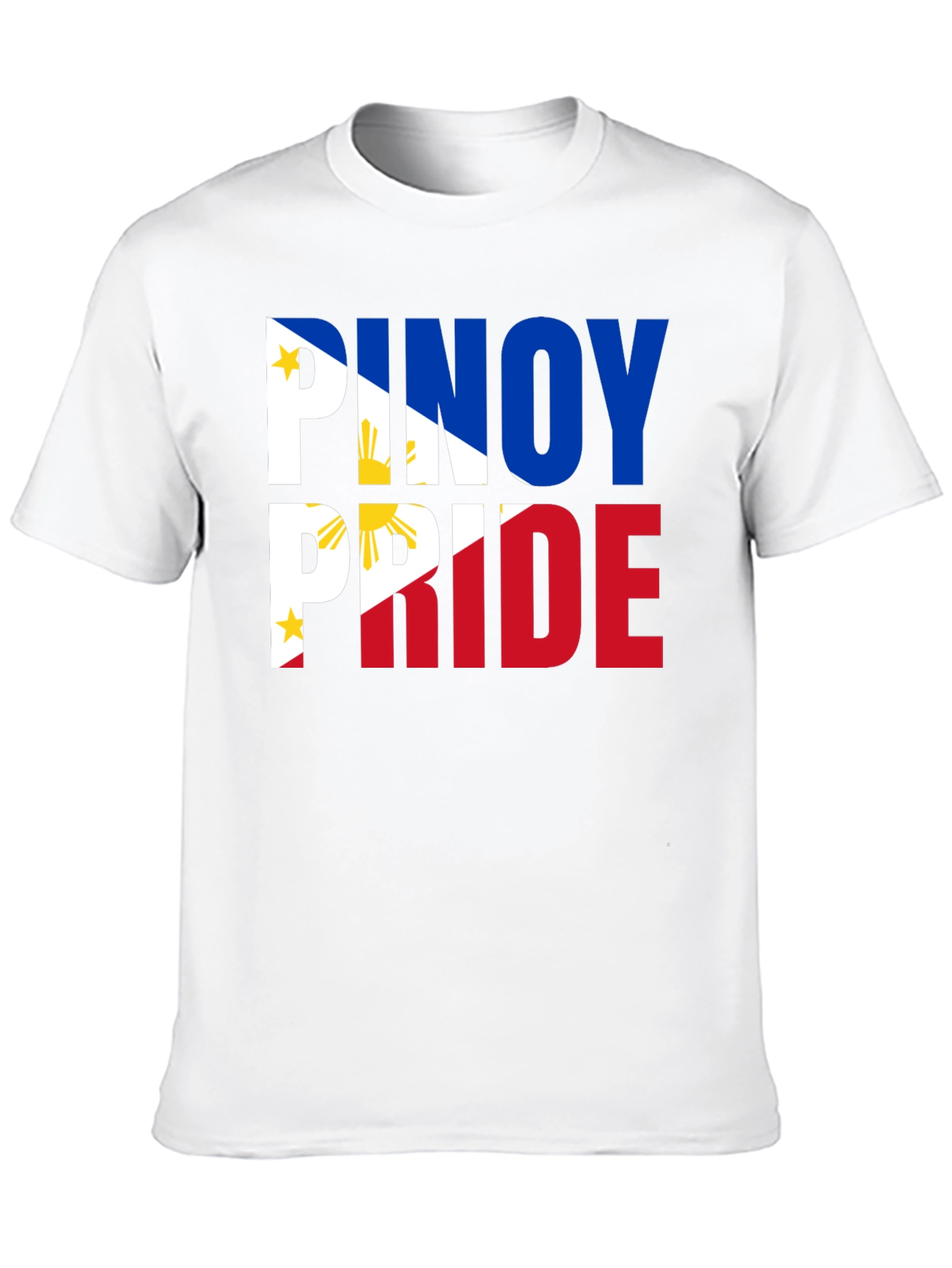 Pinoy Pride T-Shirt: Filipino Flag Inspired Design