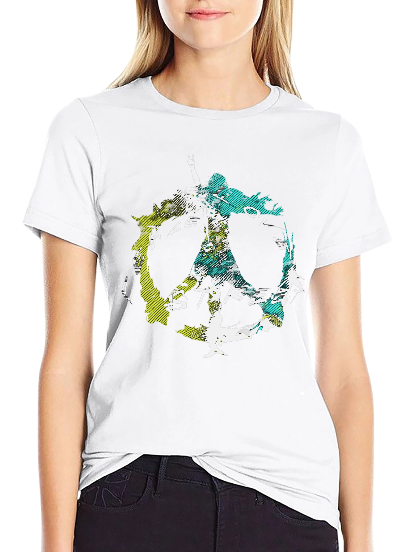 Peace Out Street T-Shirt - Retro Cool