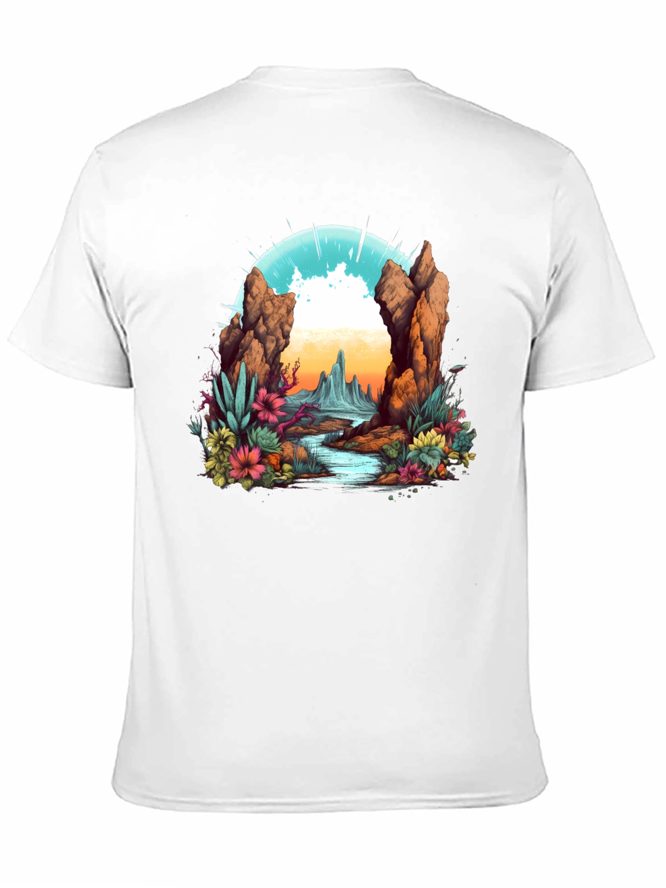 Desert Landscape Graphic Tee