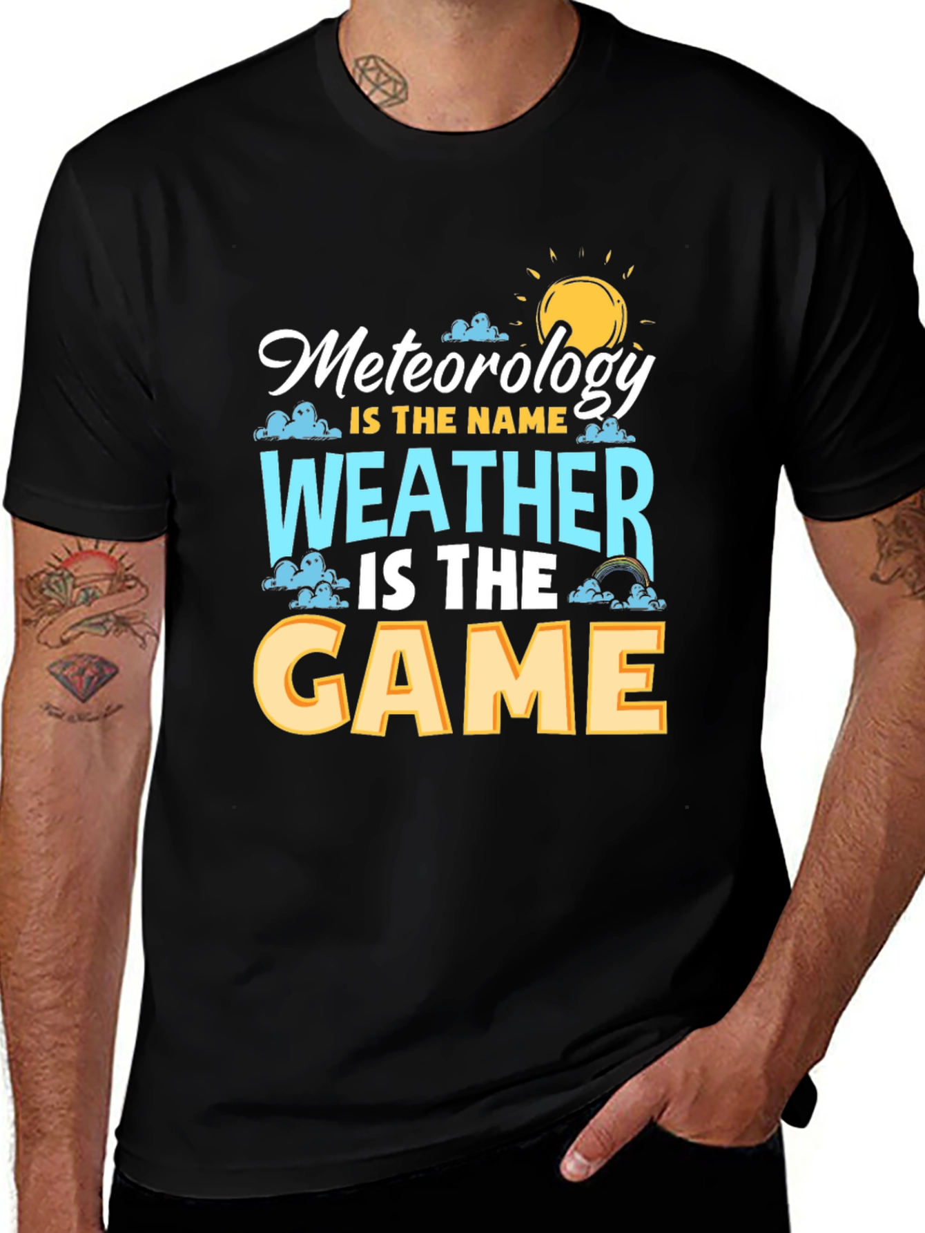 Meteorology Weather Game Tee