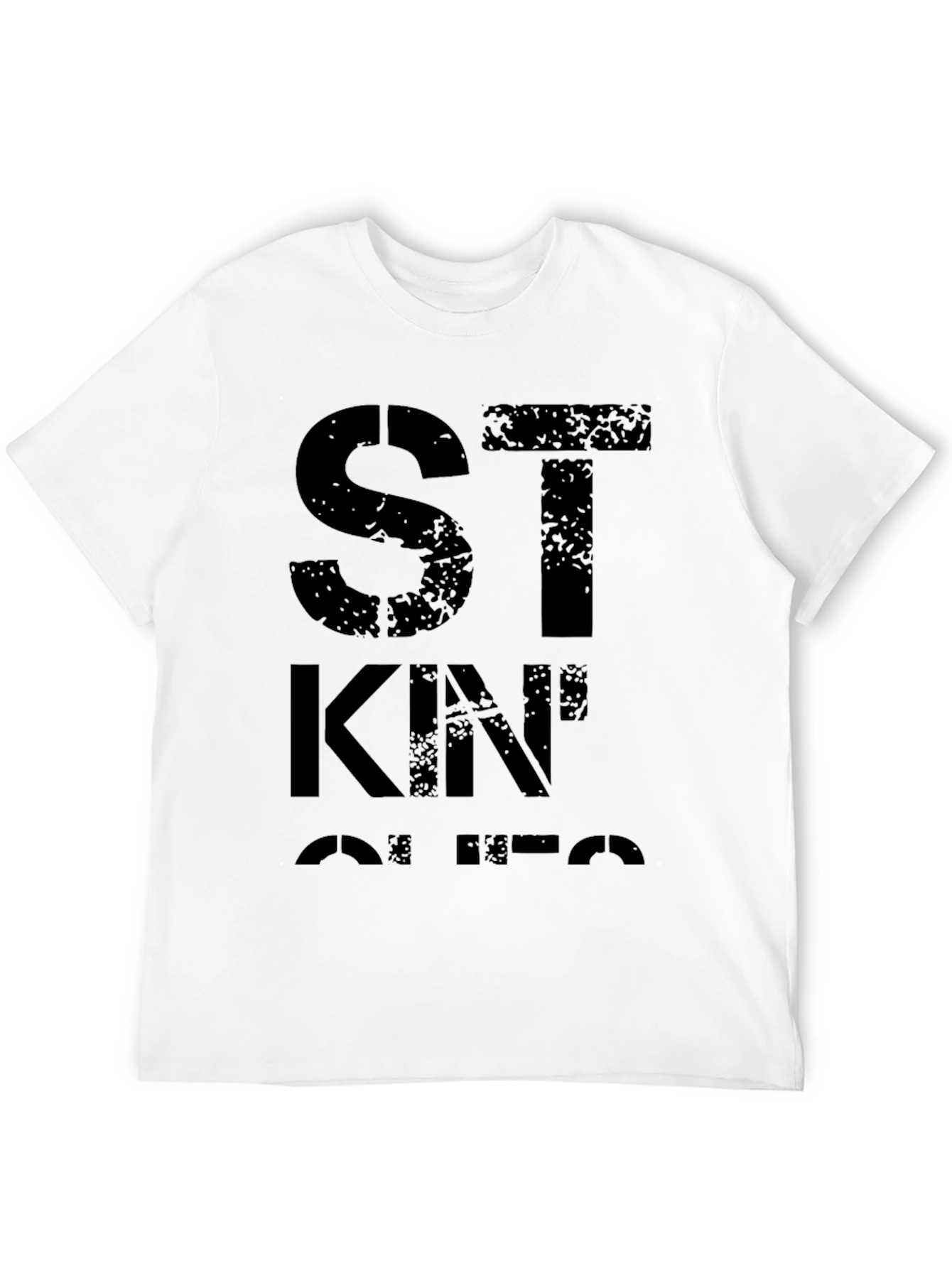 Stencil King T-Shirt - Military Style Tee