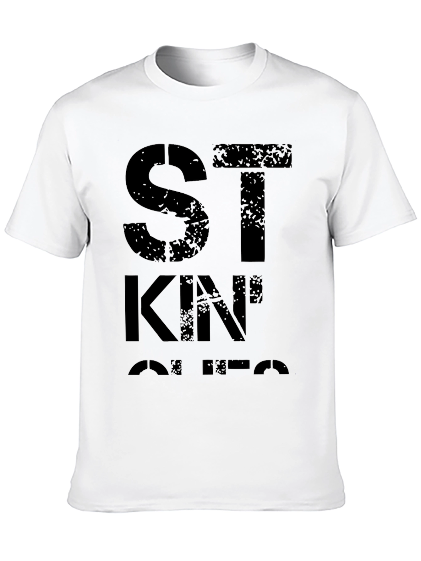 Stencil King T-Shirt - Military Style Tee