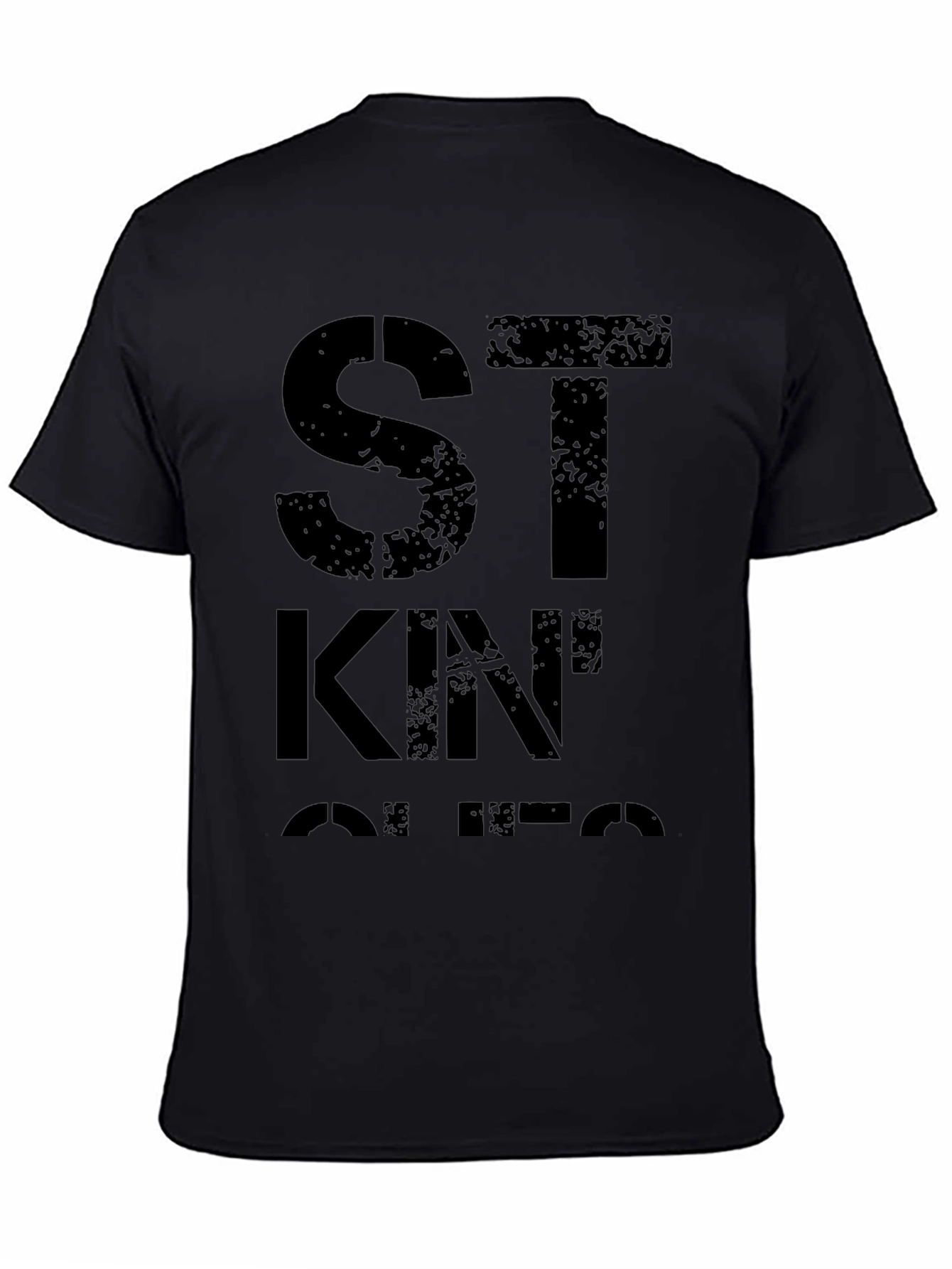 Stencil King T-Shirt - Military Style Tee