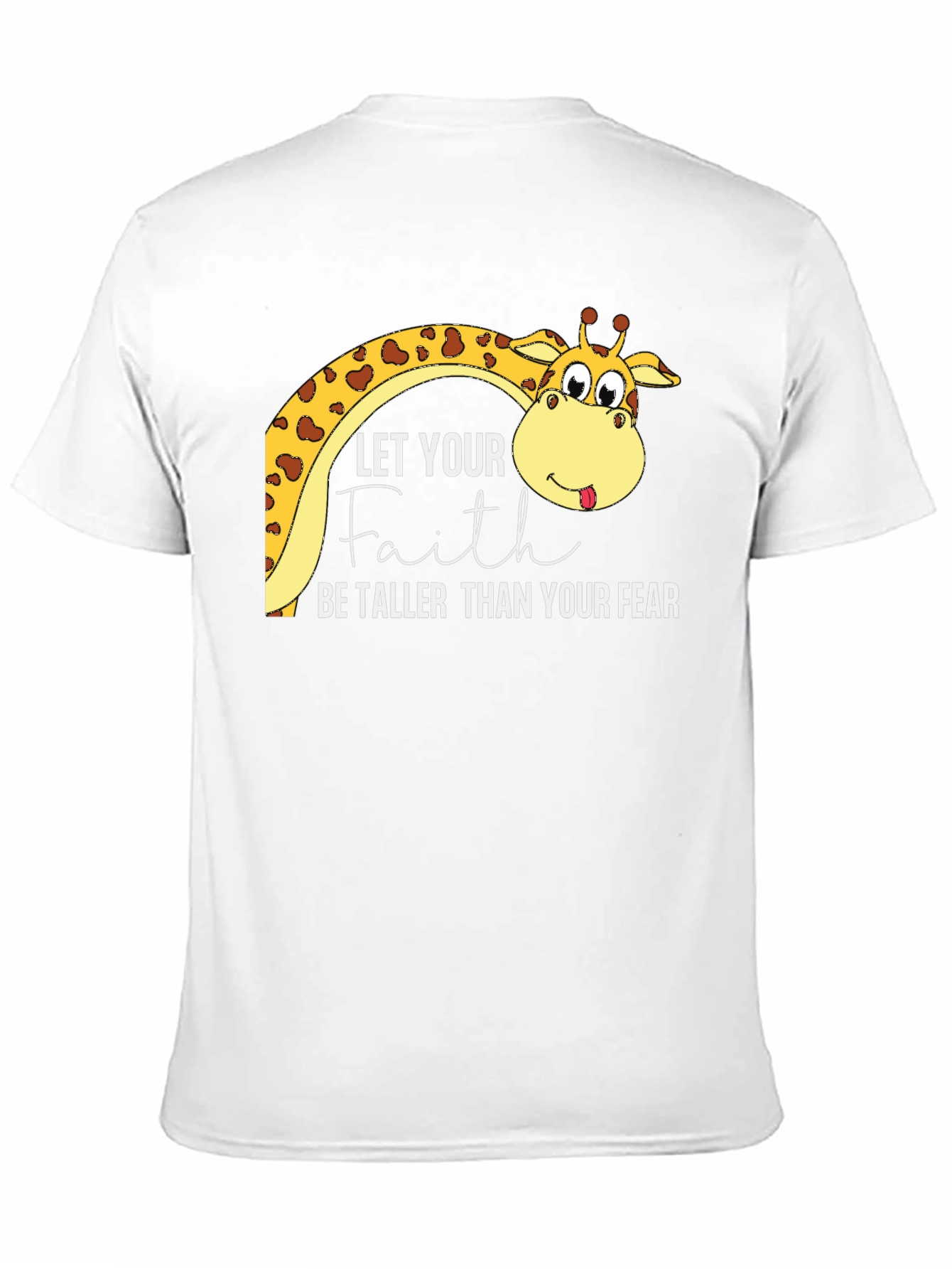Faith Over Fear Giraffe T-Shirt