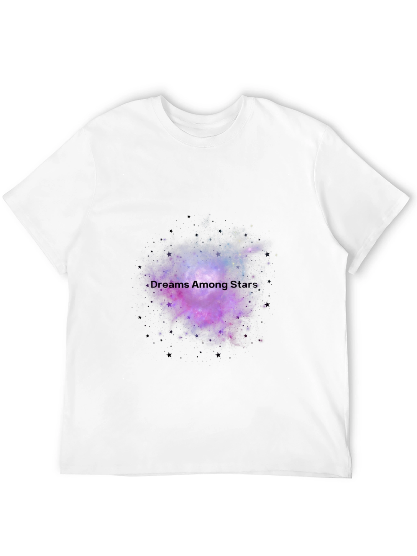 Dreams Among Stars Black T-Shirt