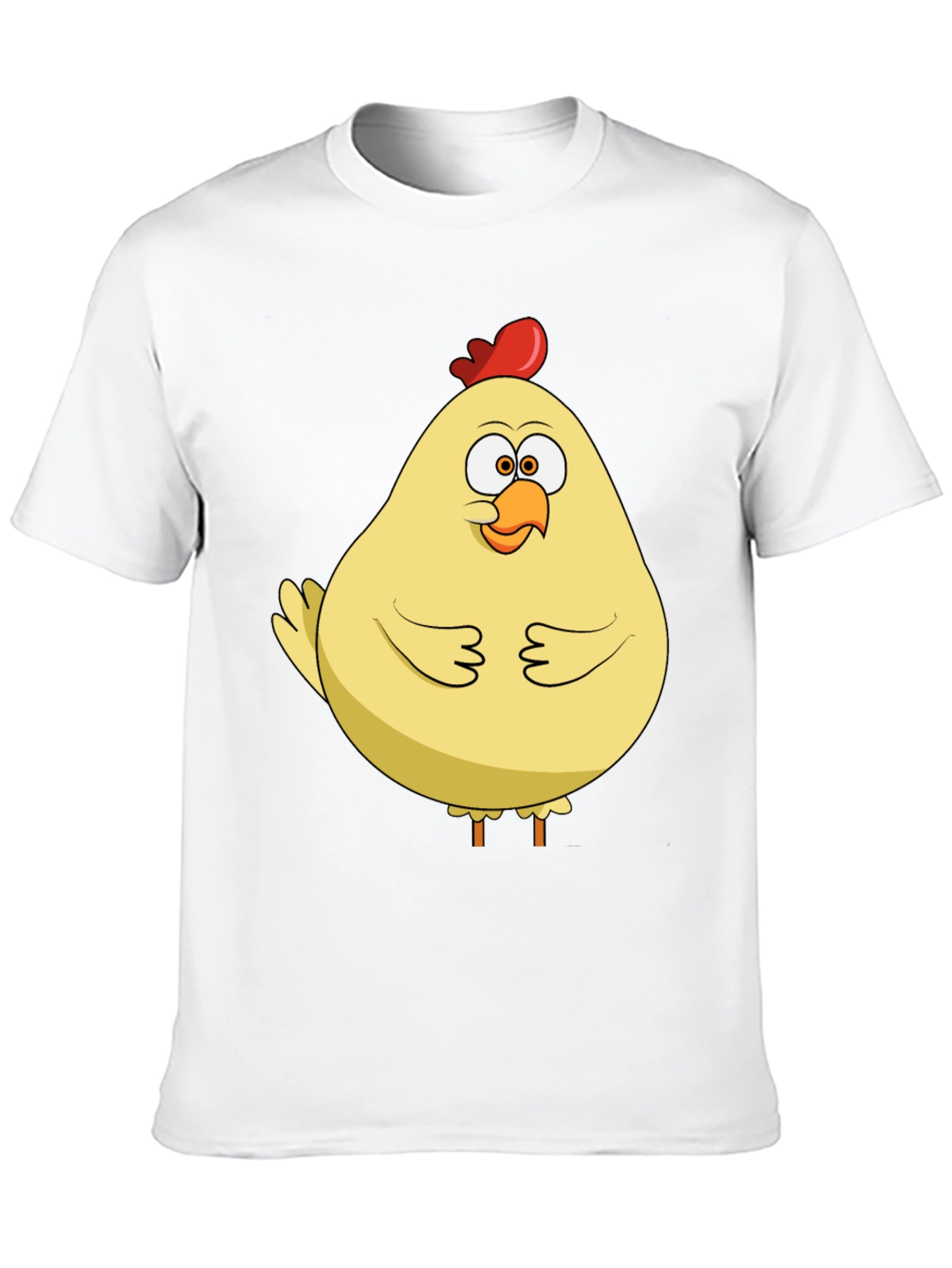 Funny Chicken T-Shirt - Quirky Cartoon Bird Tee