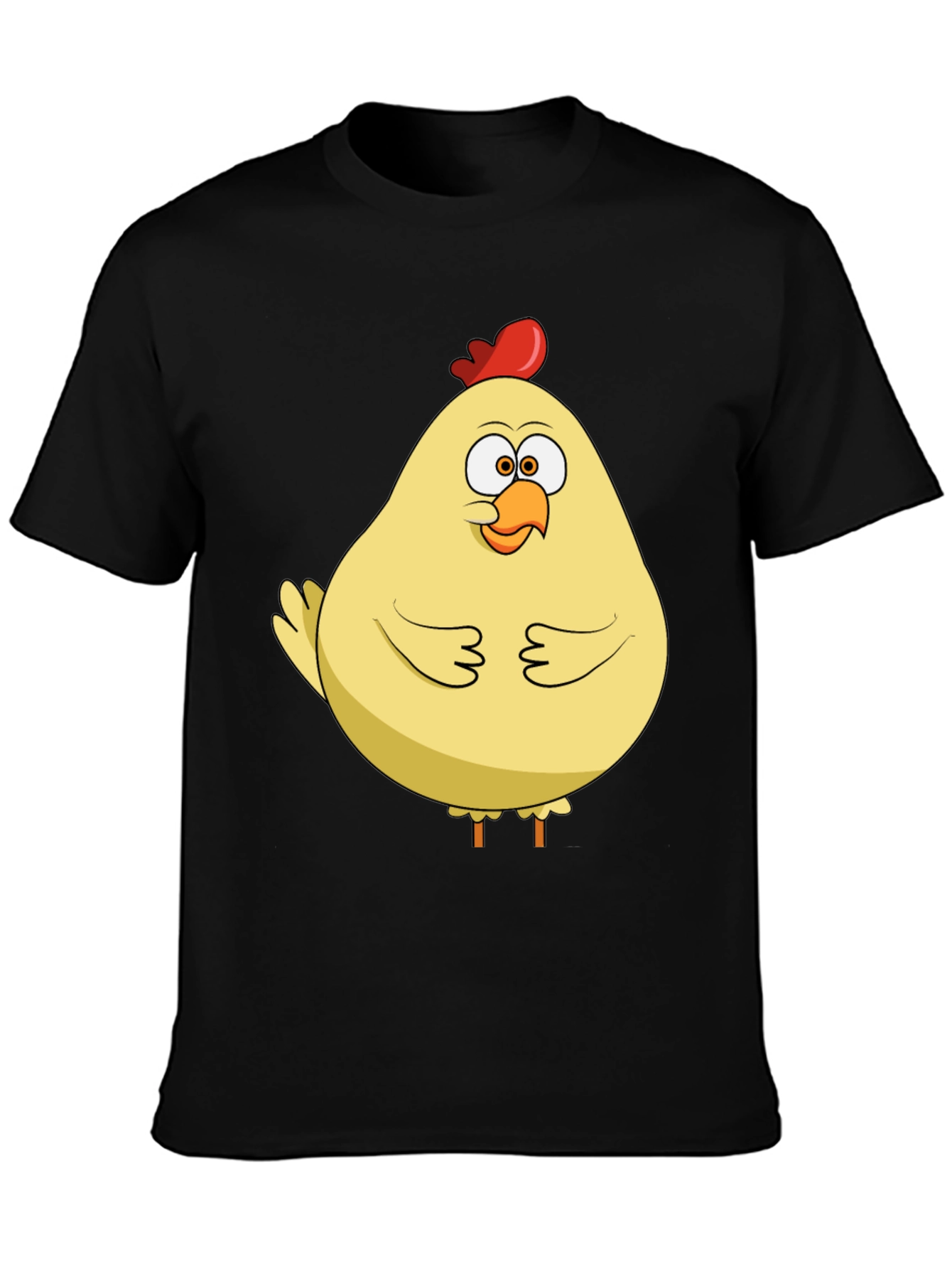 Funny Chicken T-Shirt - Quirky Cartoon Bird Tee