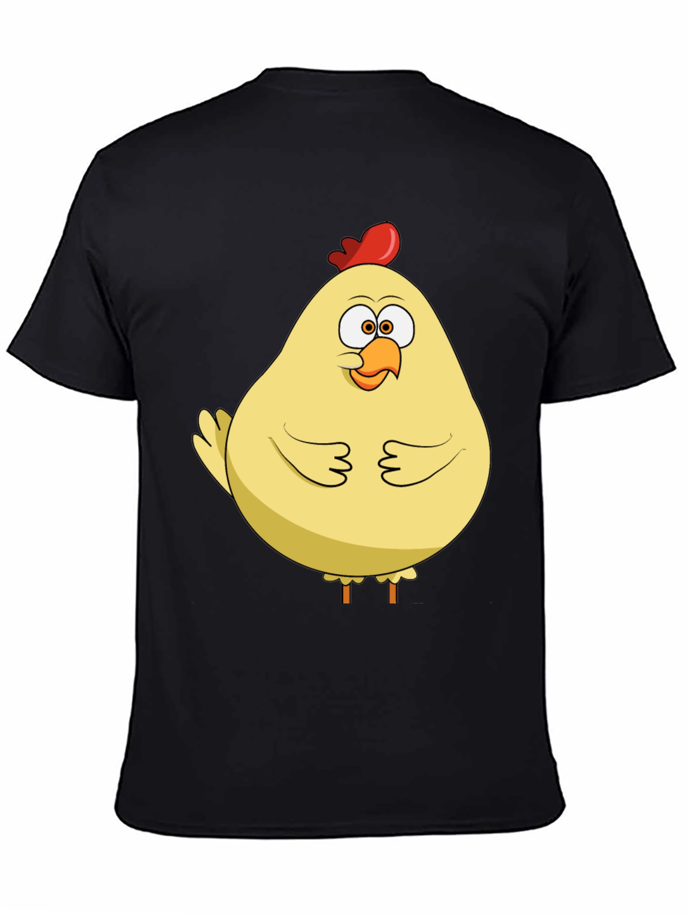 Funny Chicken T-Shirt - Quirky Cartoon Bird Tee