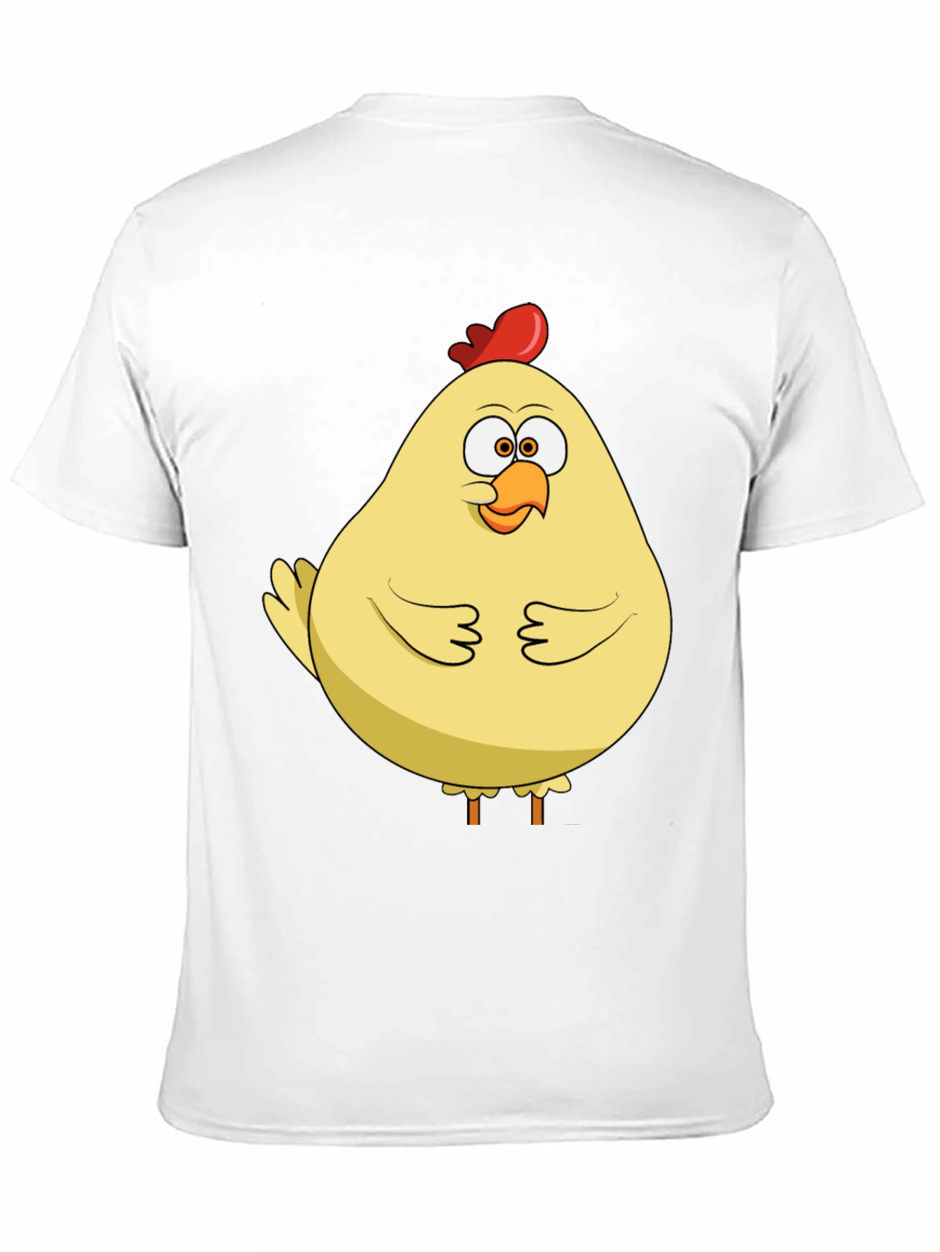 Funny Chicken T-Shirt - Quirky Cartoon Bird Tee