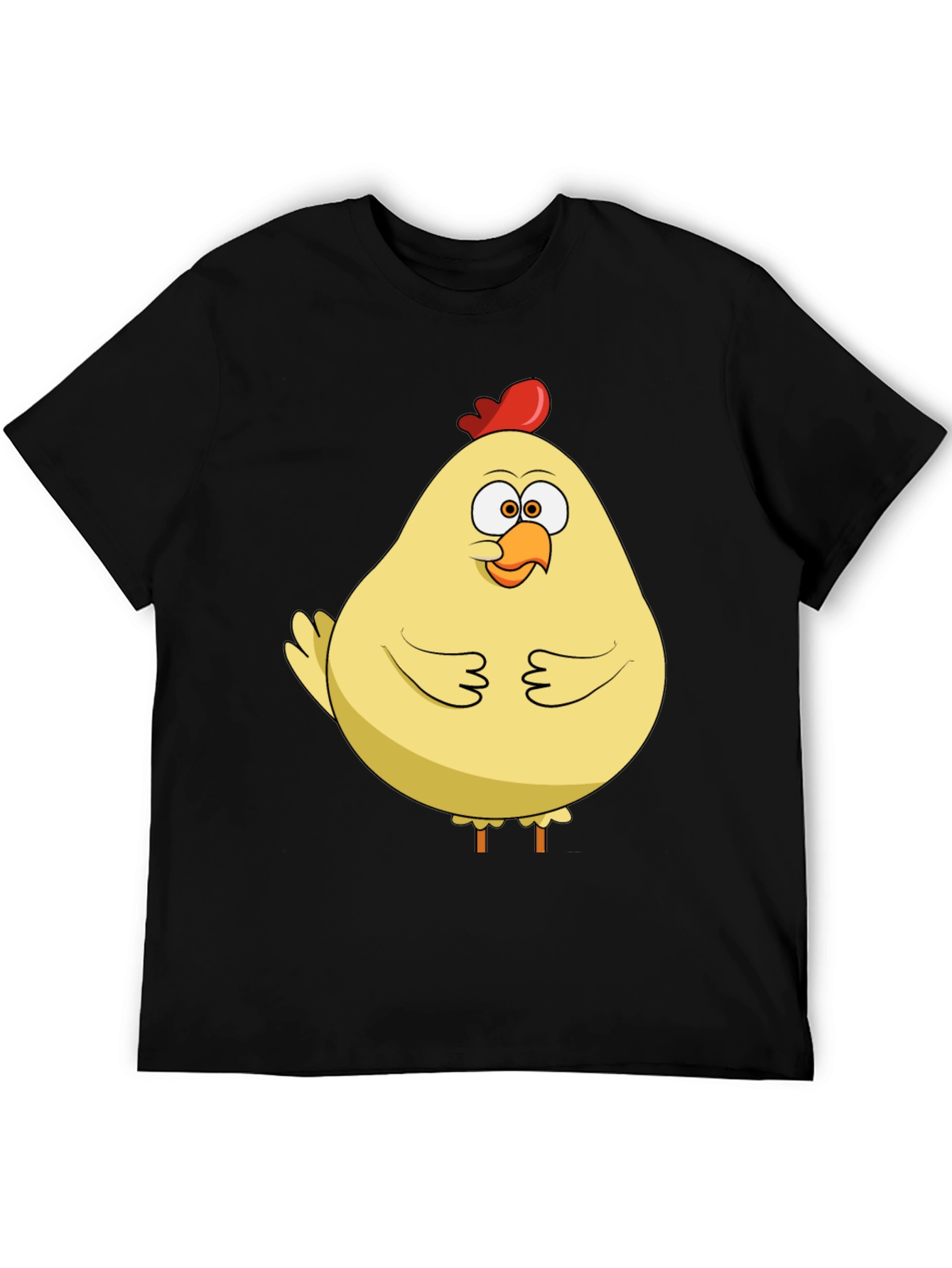 Funny Chicken T-Shirt - Quirky Cartoon Bird Tee