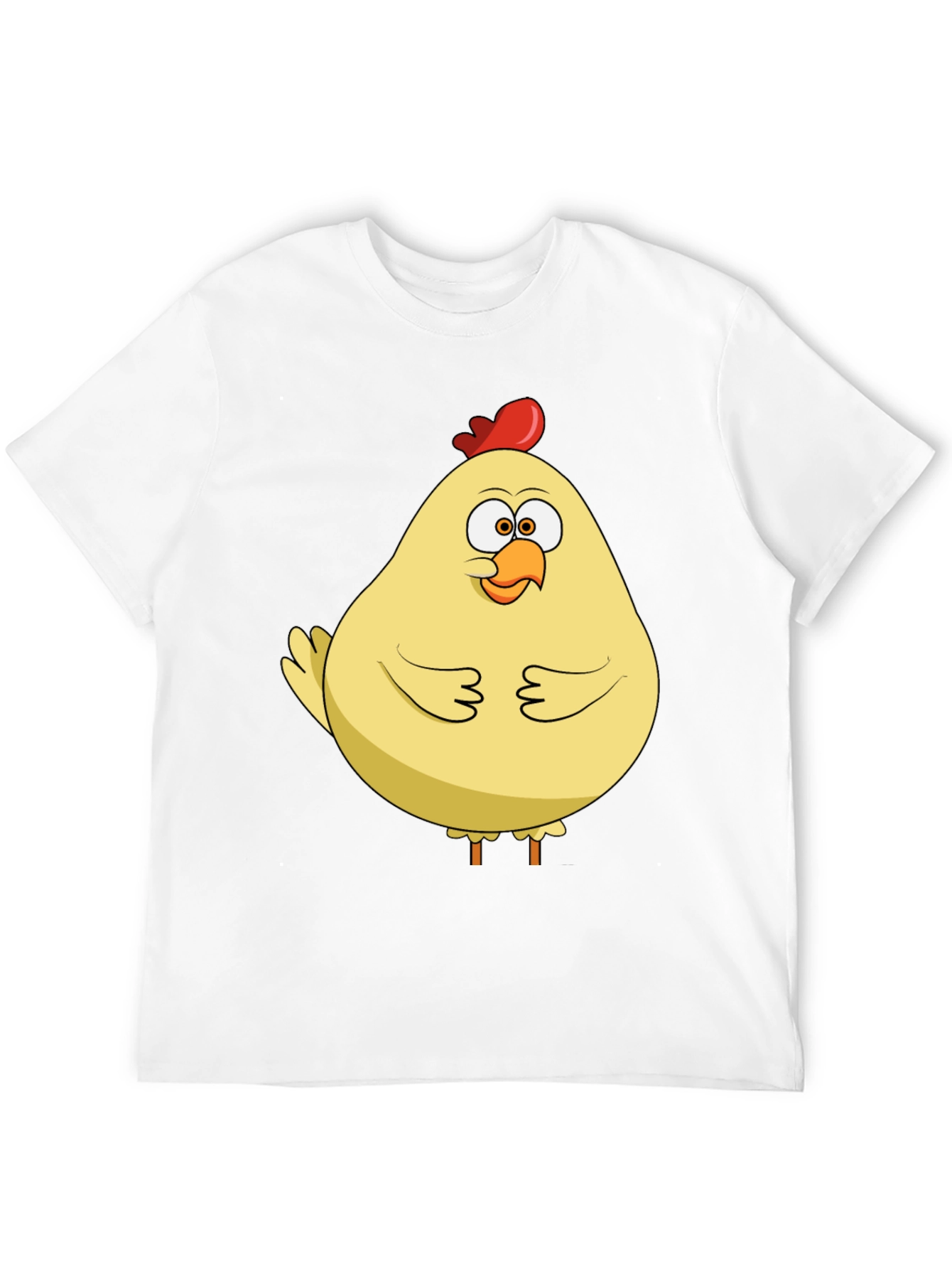 Funny Chicken T-Shirt - Quirky Cartoon Bird Tee