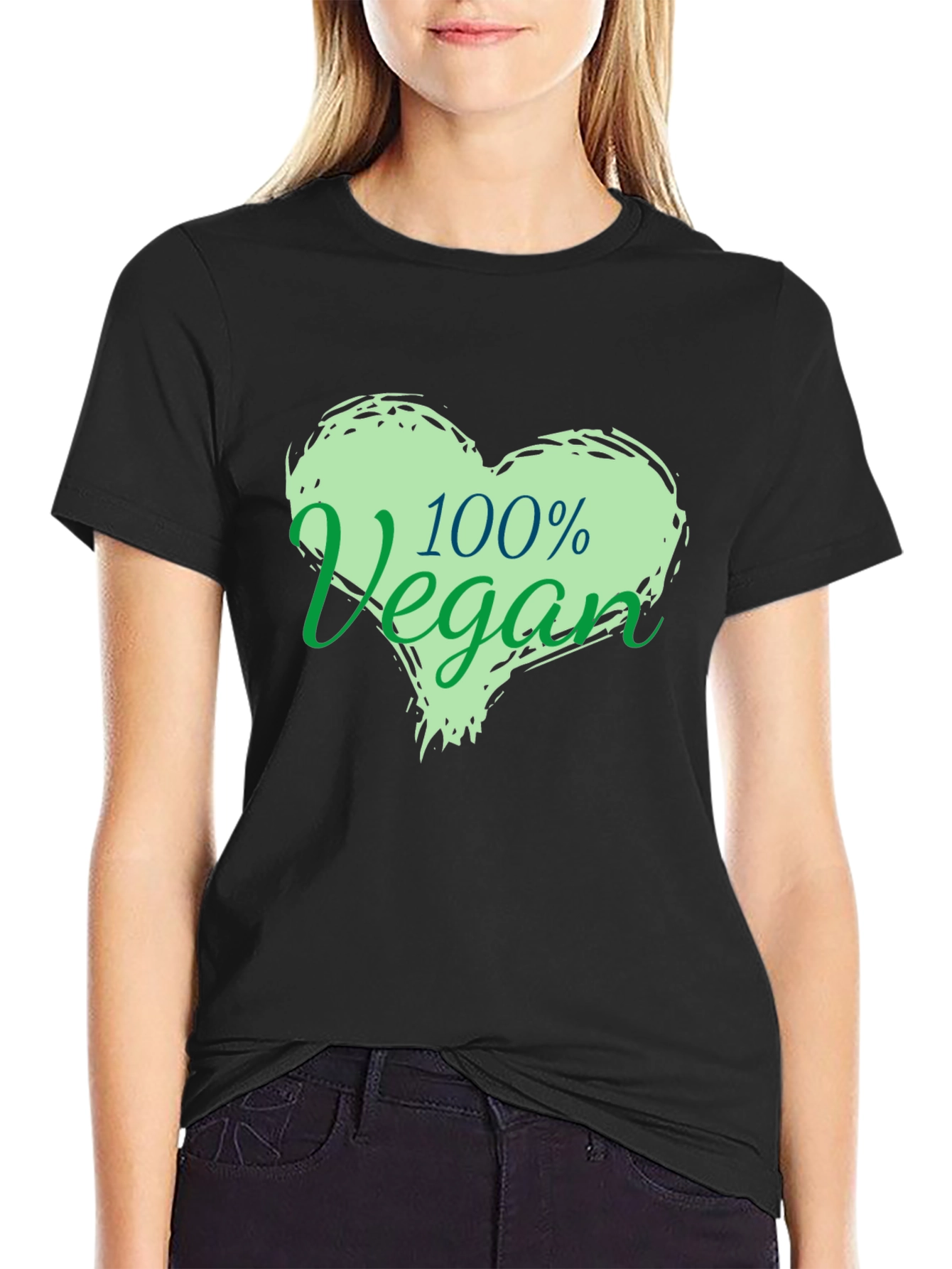 100% Vegan Graphic T-Shirt - Stylish & Comfortable