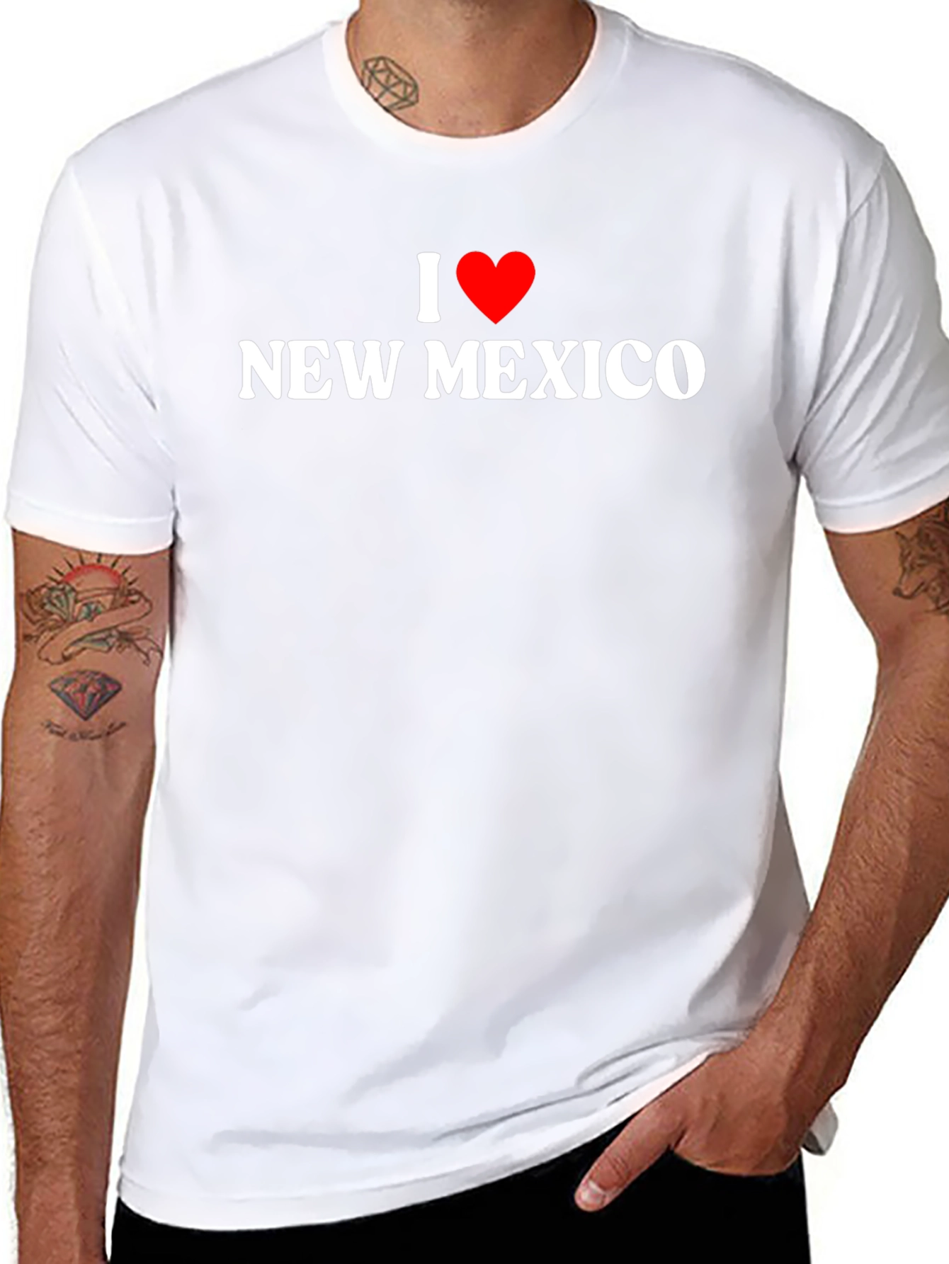 I Heart New Mexico Black T-Shirt