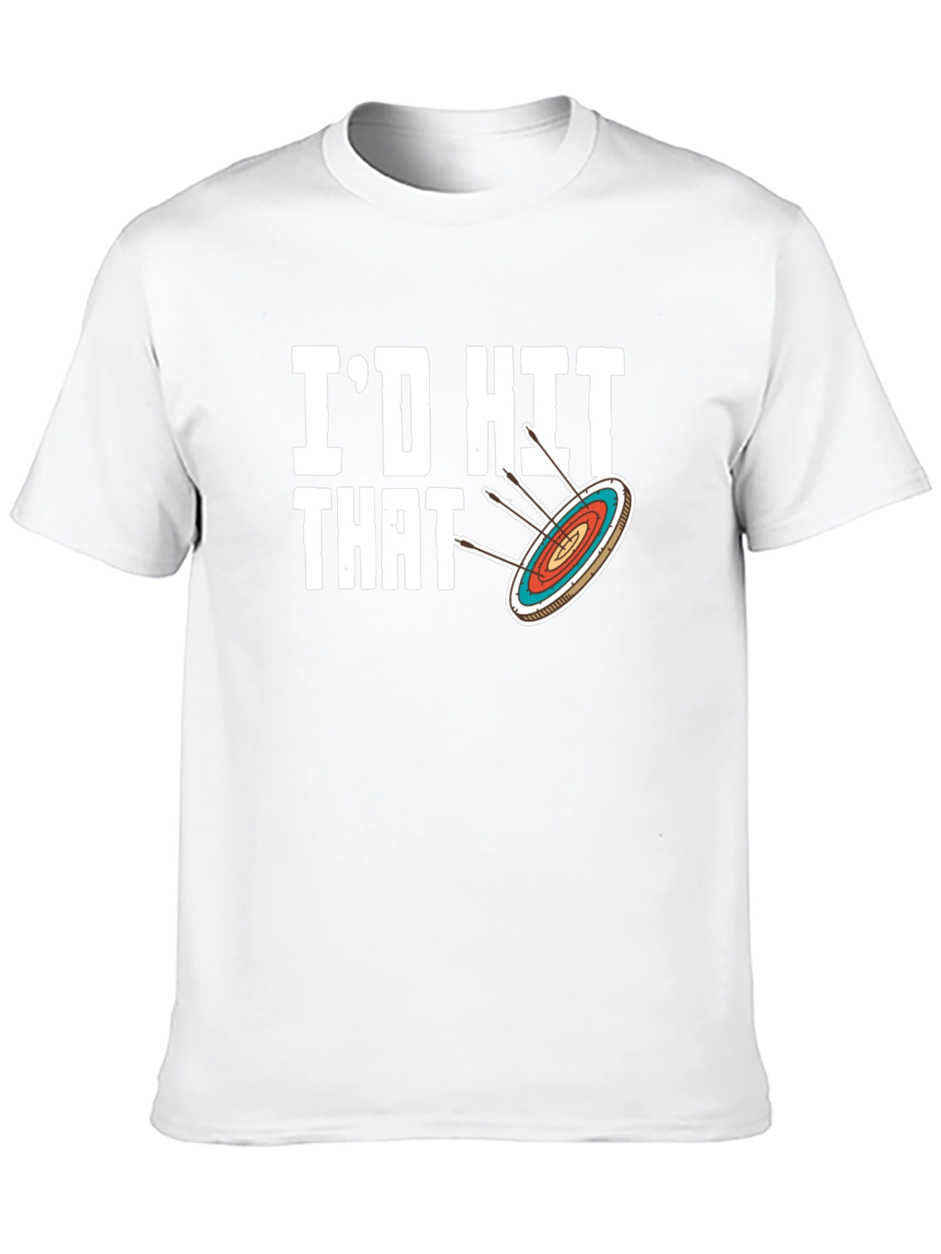Id Hit That T-Shirt - Archery Target Tee