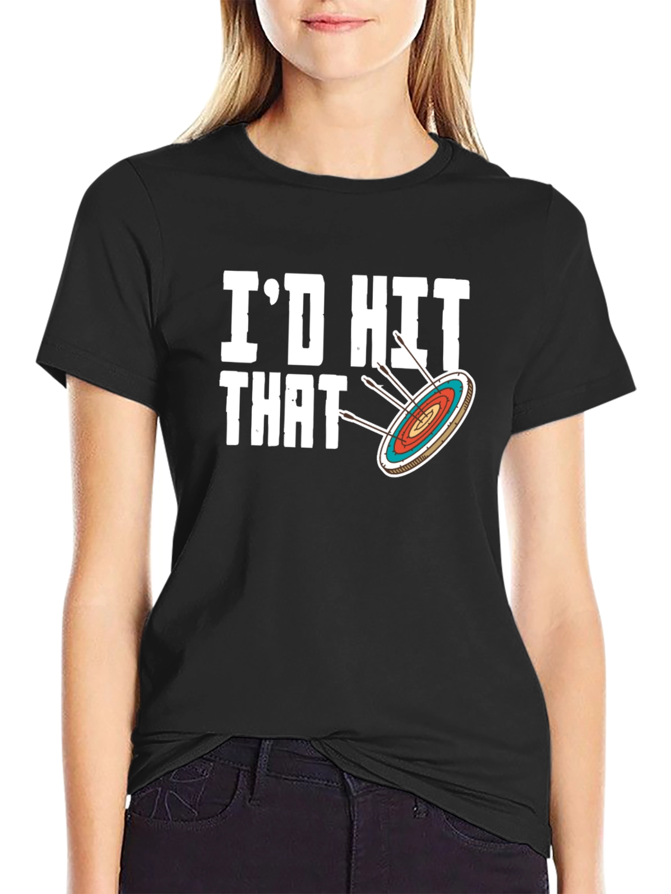 Id Hit That T-Shirt - Archery Target Tee