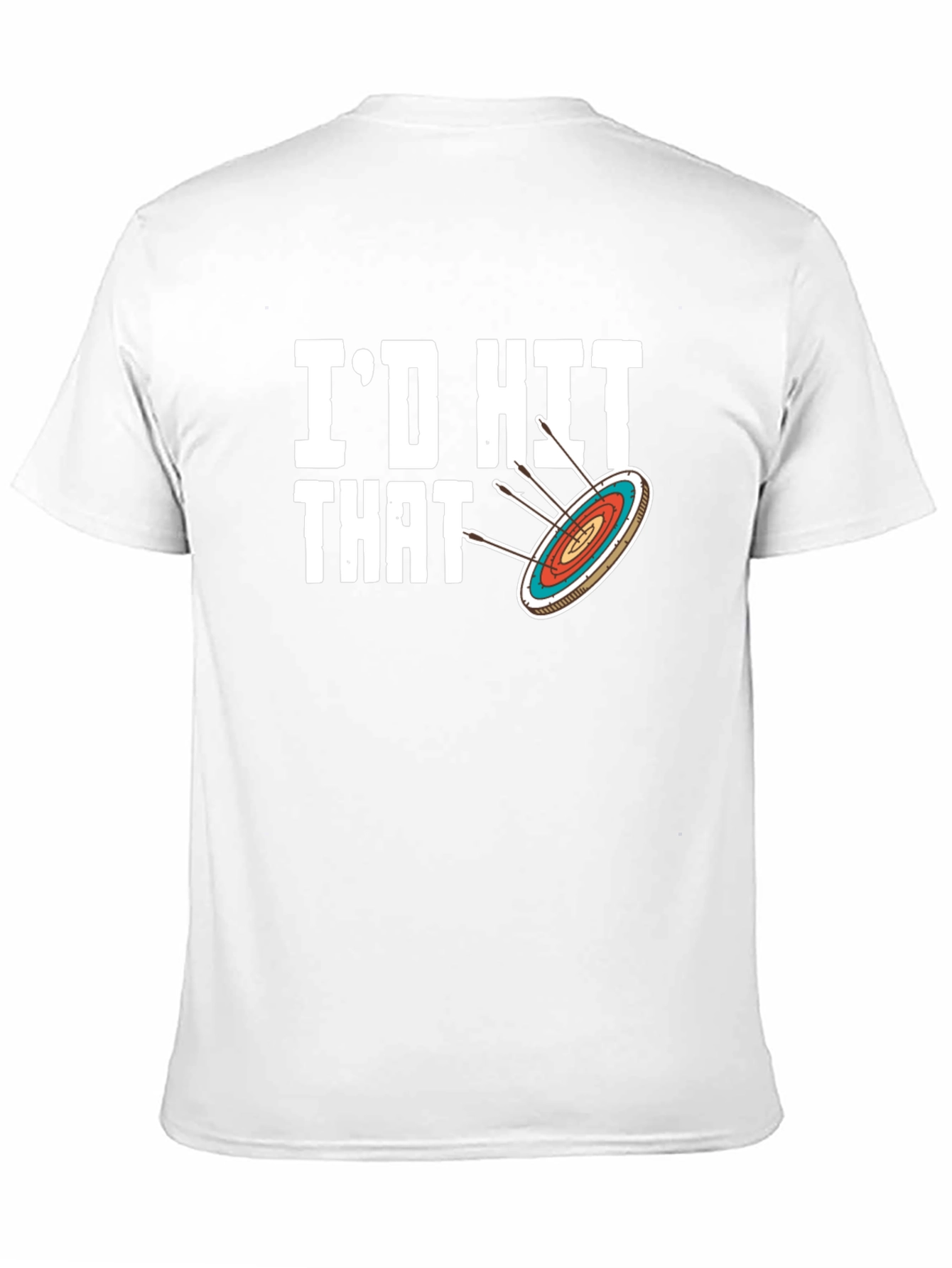 Id Hit That T-Shirt - Archery Target Tee