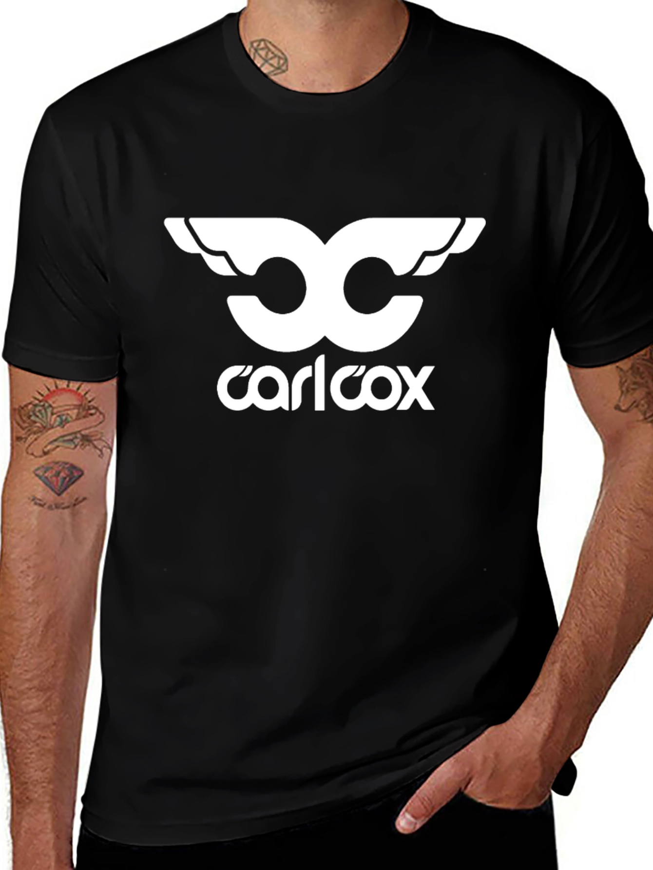 Carl Cox Black T-Shirt - DJ Legend Apparel