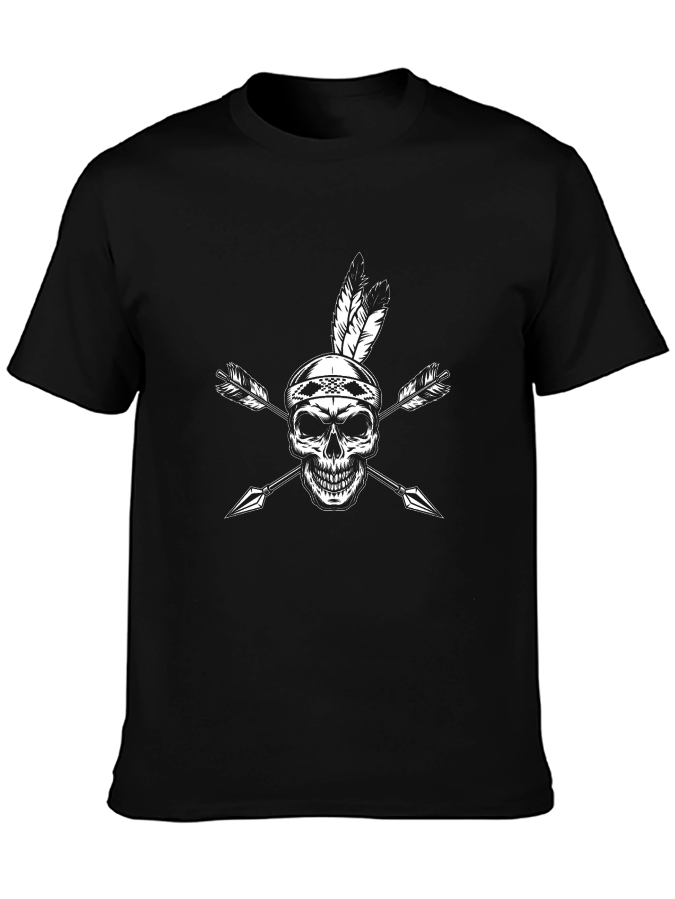 Skull & Arrow Graphic T-Shirt