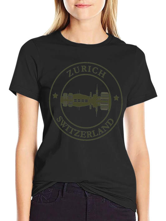 Zurich Switzerland T-Shirt - Classic Graphic Tee