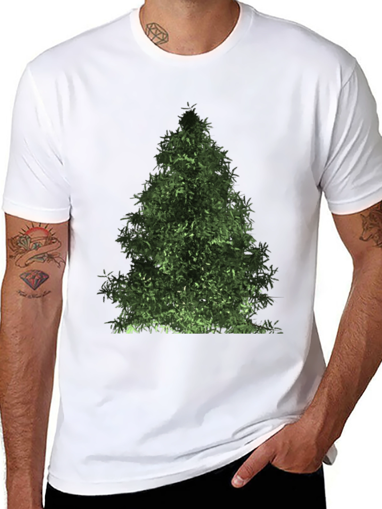 Green Tree Graphic T-Shirt - Nature Lover Tee
