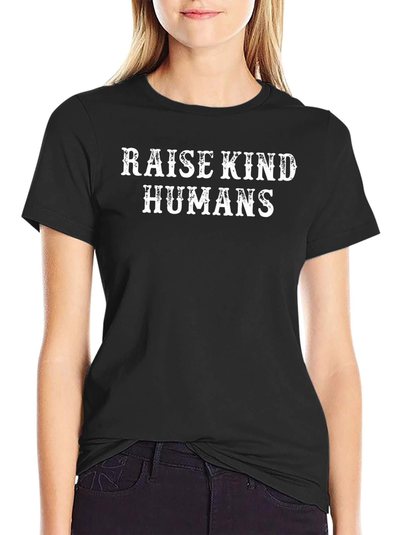 Raise Kind Humans Graphic T-Shirt - Unisex Cotton Tee