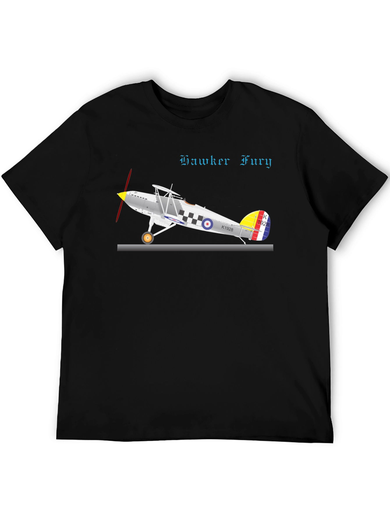 Hawker Fury T-Shirt - Aviation Enthusiast Tee